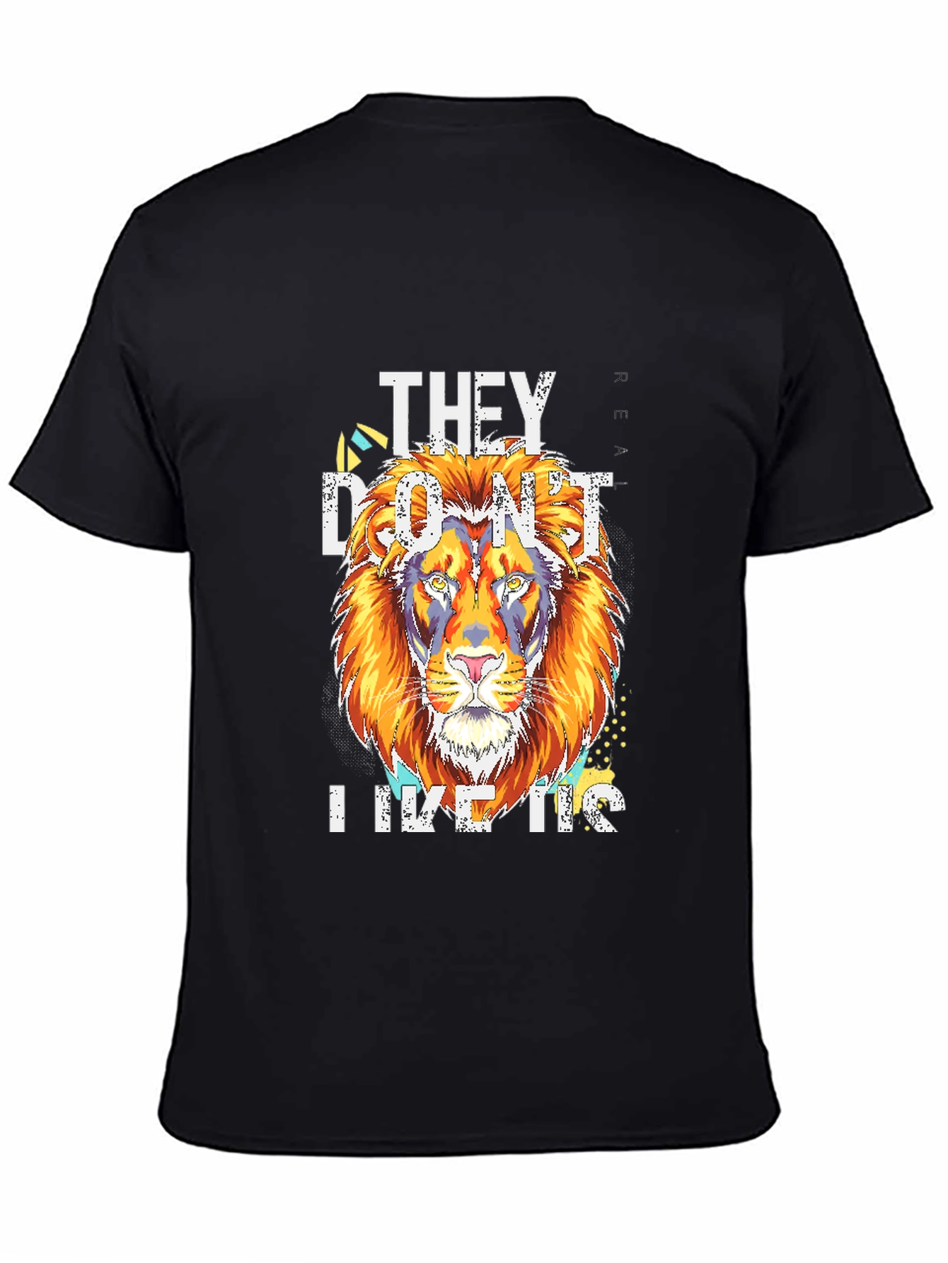Lion Graphic T-Shirt - They Dont Like Us