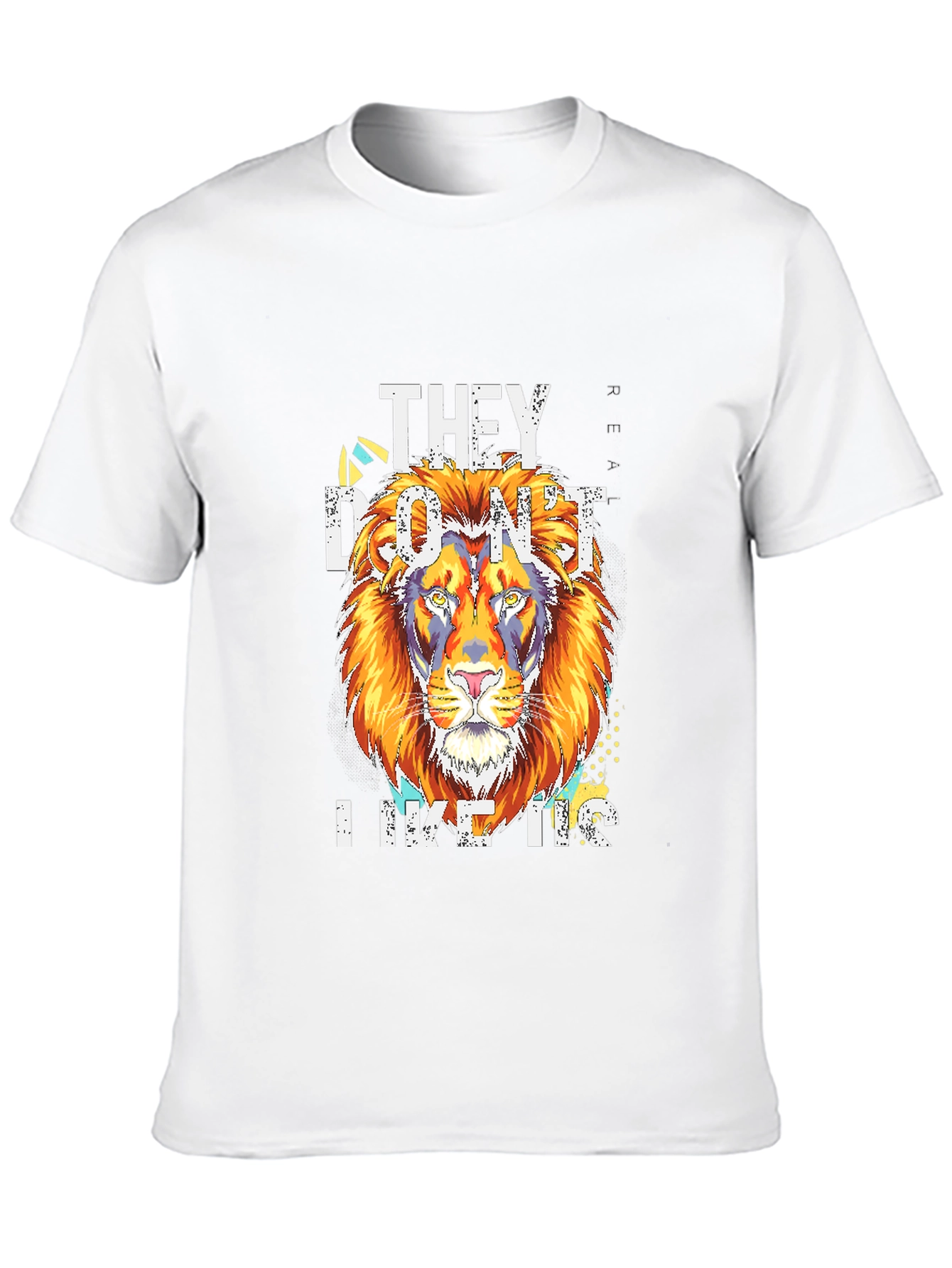 Lion Graphic T-Shirt - They Dont Like Us