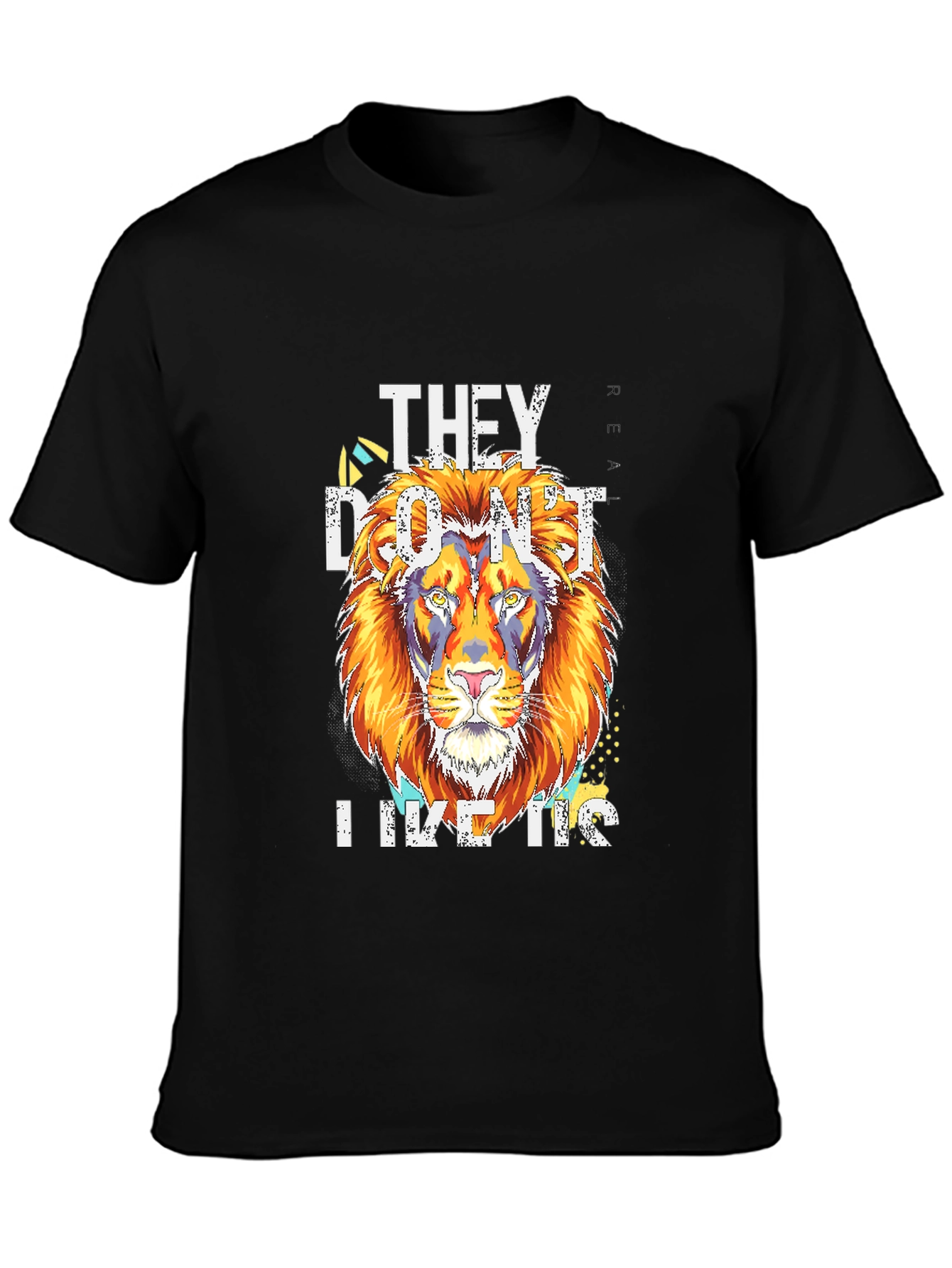 Lion Graphic T-Shirt - They Dont Like Us