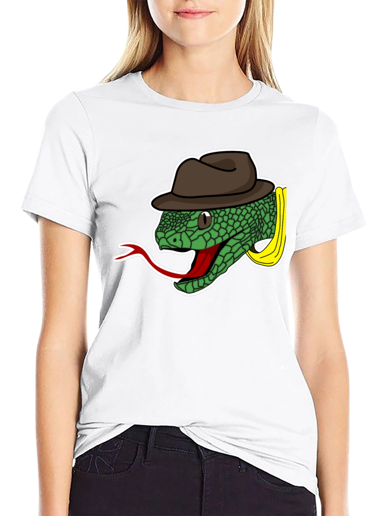 Snake with Fedora T-Shirt