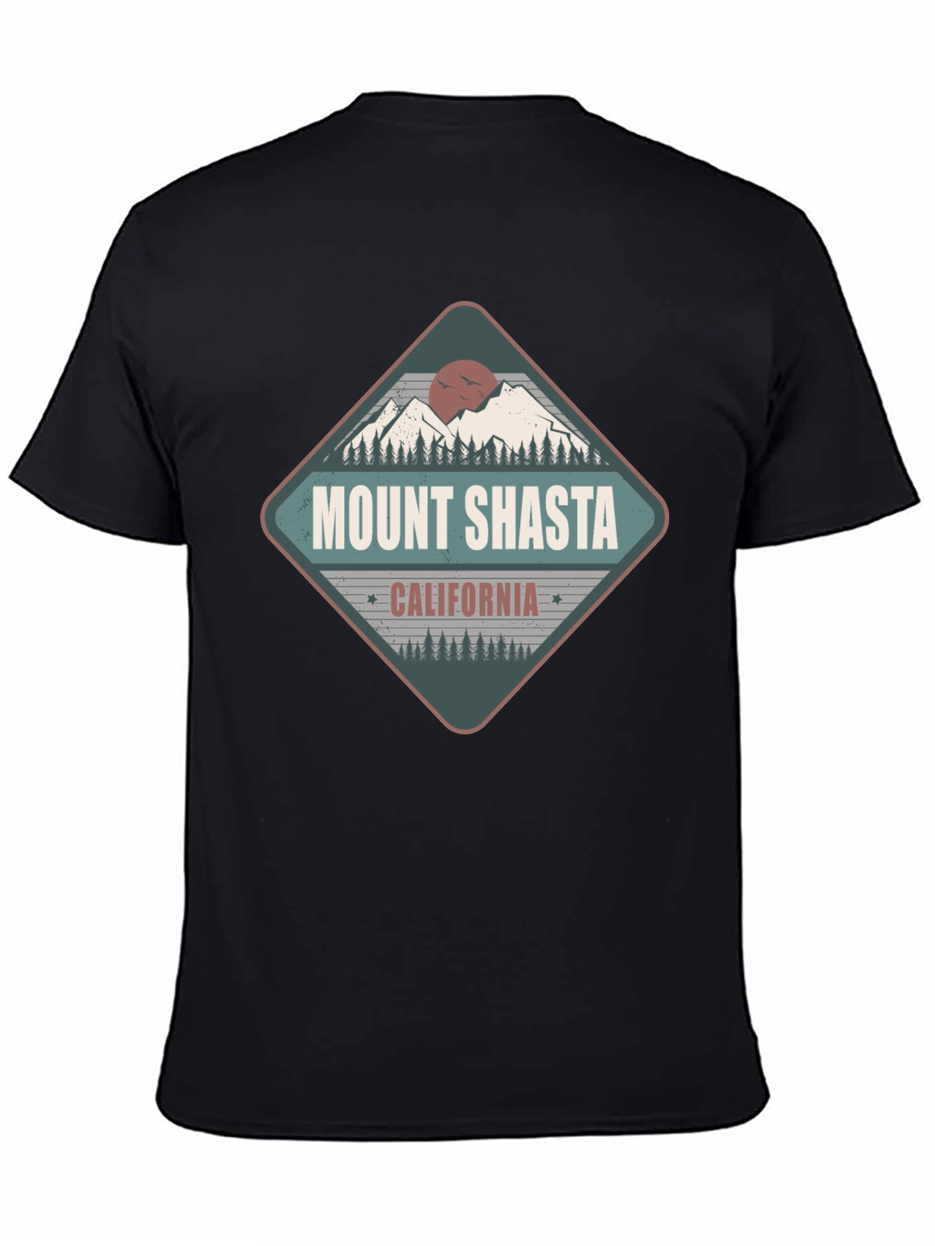Mount Shasta California Graphic Tee