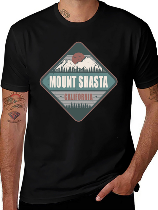 Mount Shasta California Graphic Tee