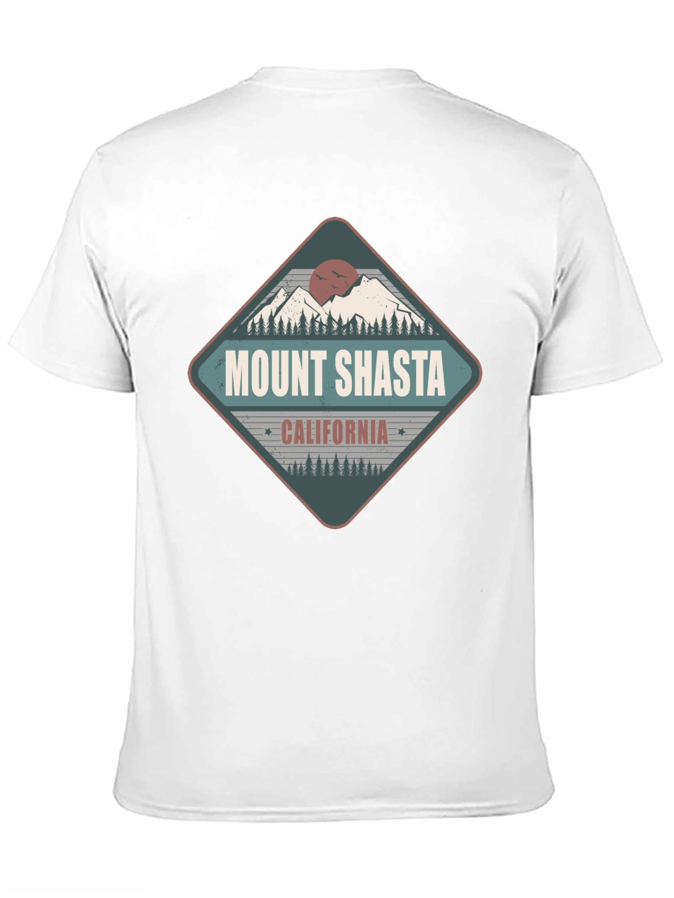 Mount Shasta California Graphic Tee