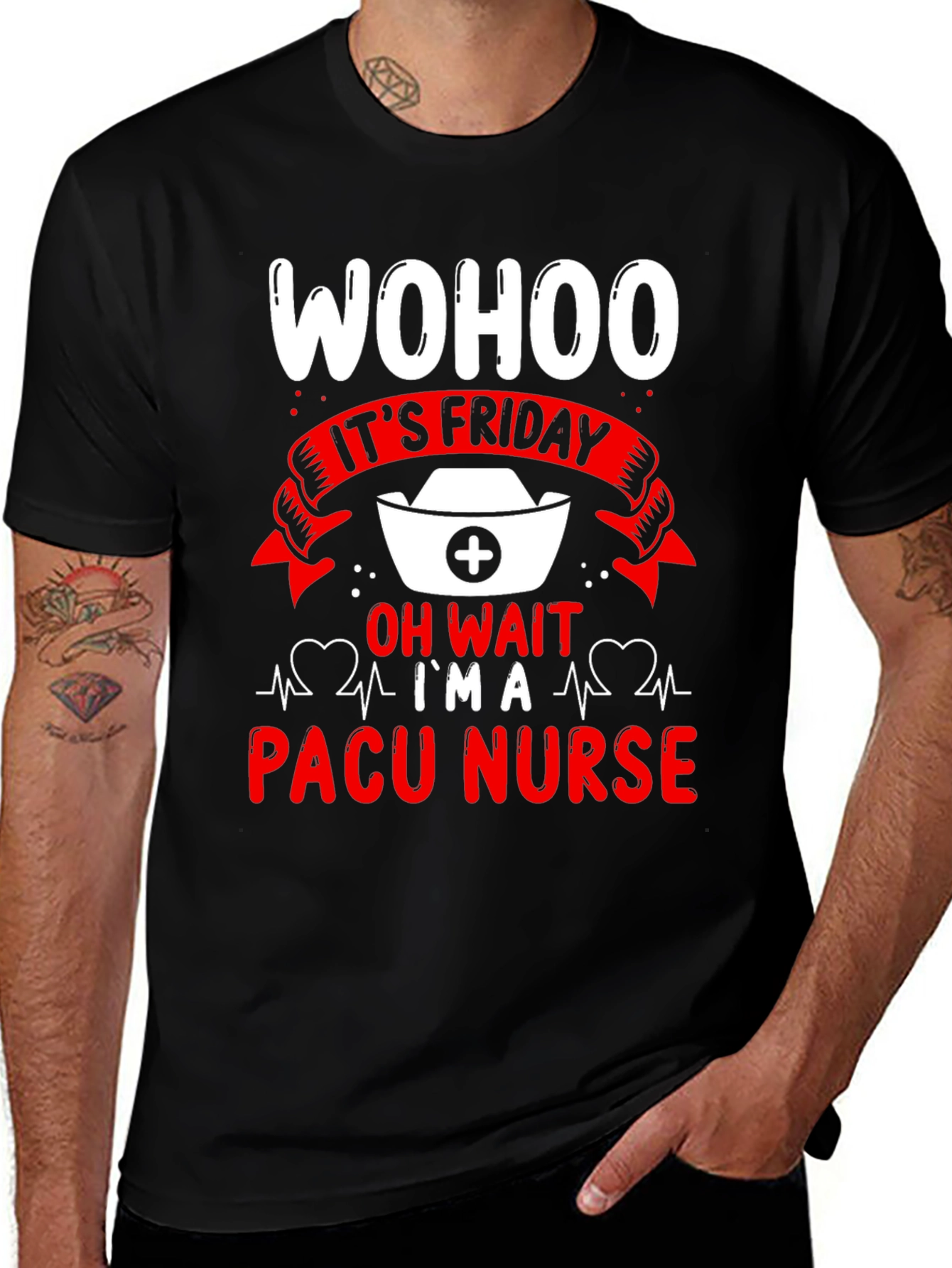 PACU Nurse Friday T-Shirt - Funny RN Tee