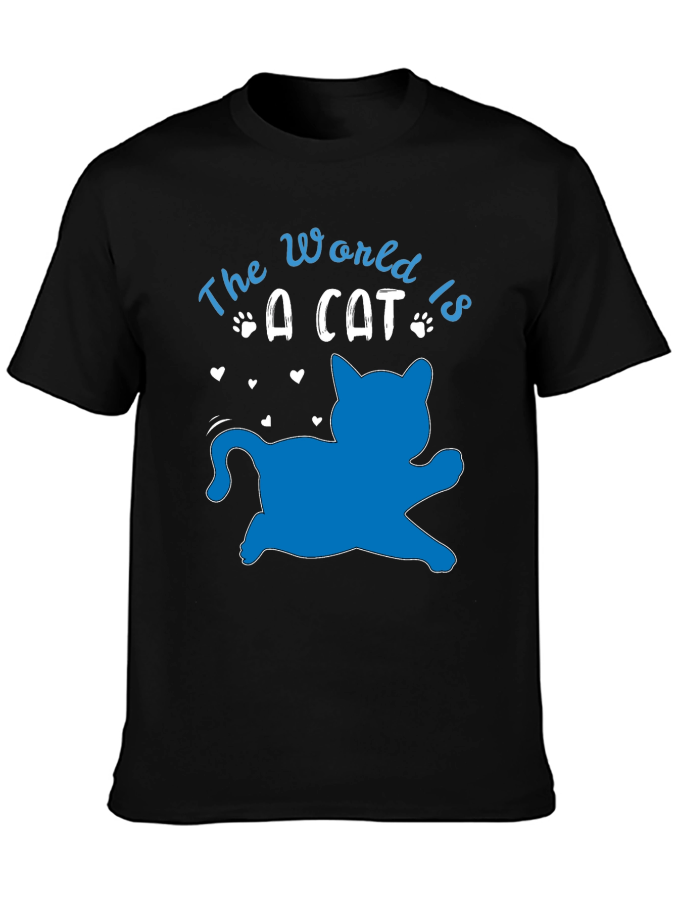 The World is a Cat Graphic Tee