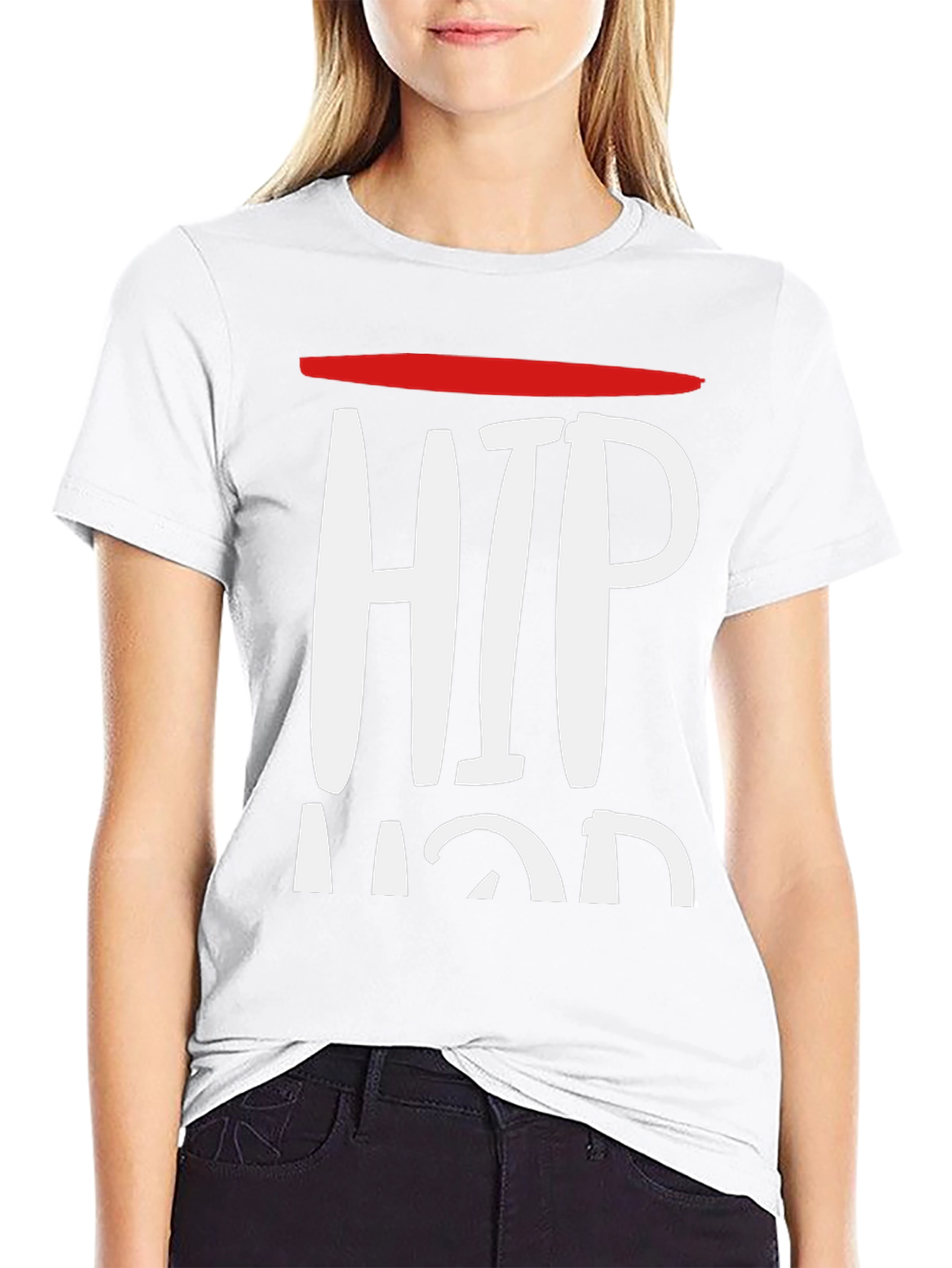 Hip Hop Graphic Tee - Mens Black T-Shirt