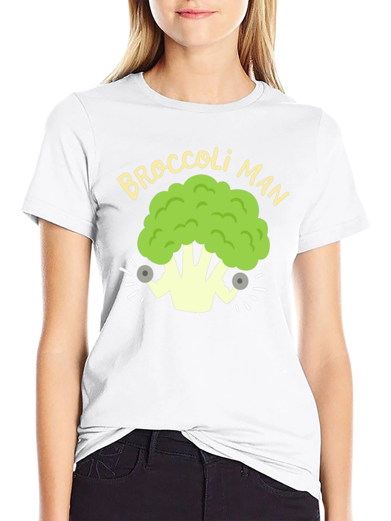 Broccoli Man Graphic T-Shirt