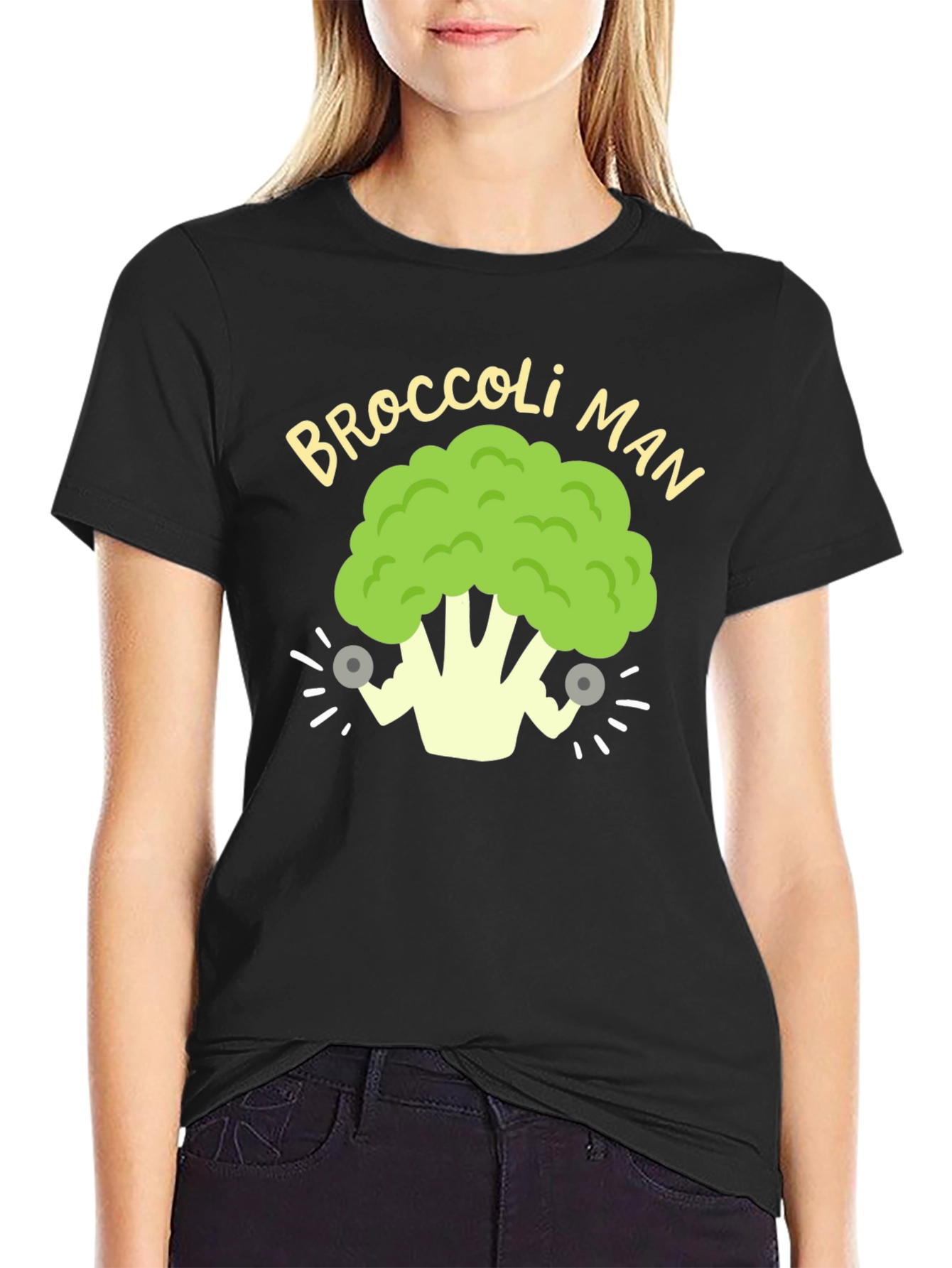 Broccoli Man Graphic T-Shirt