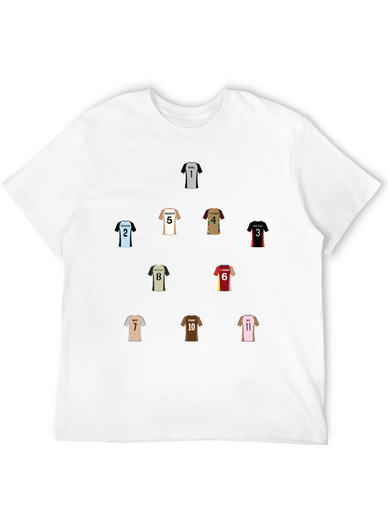 Soccer Squad Graphic Tee - Black