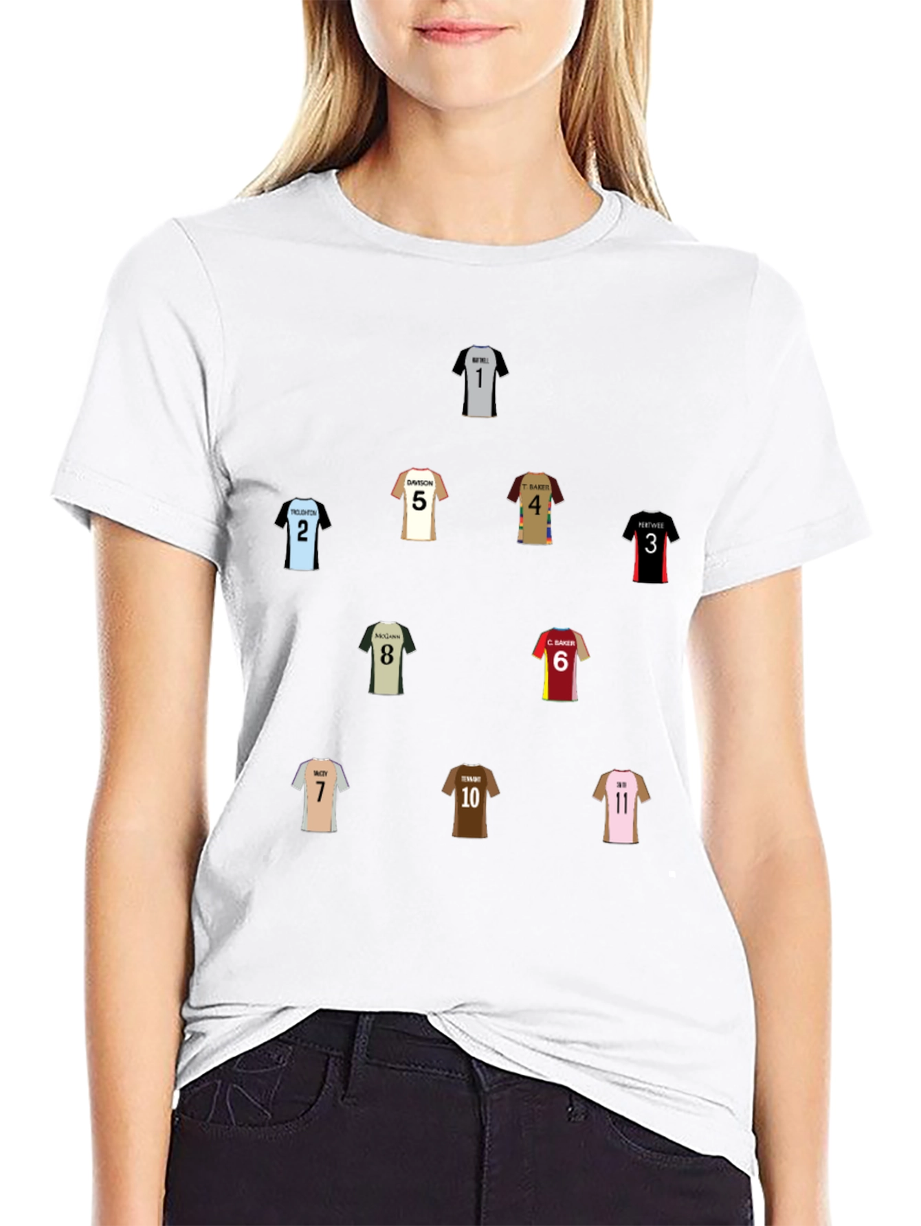 Soccer Squad Graphic Tee - Black