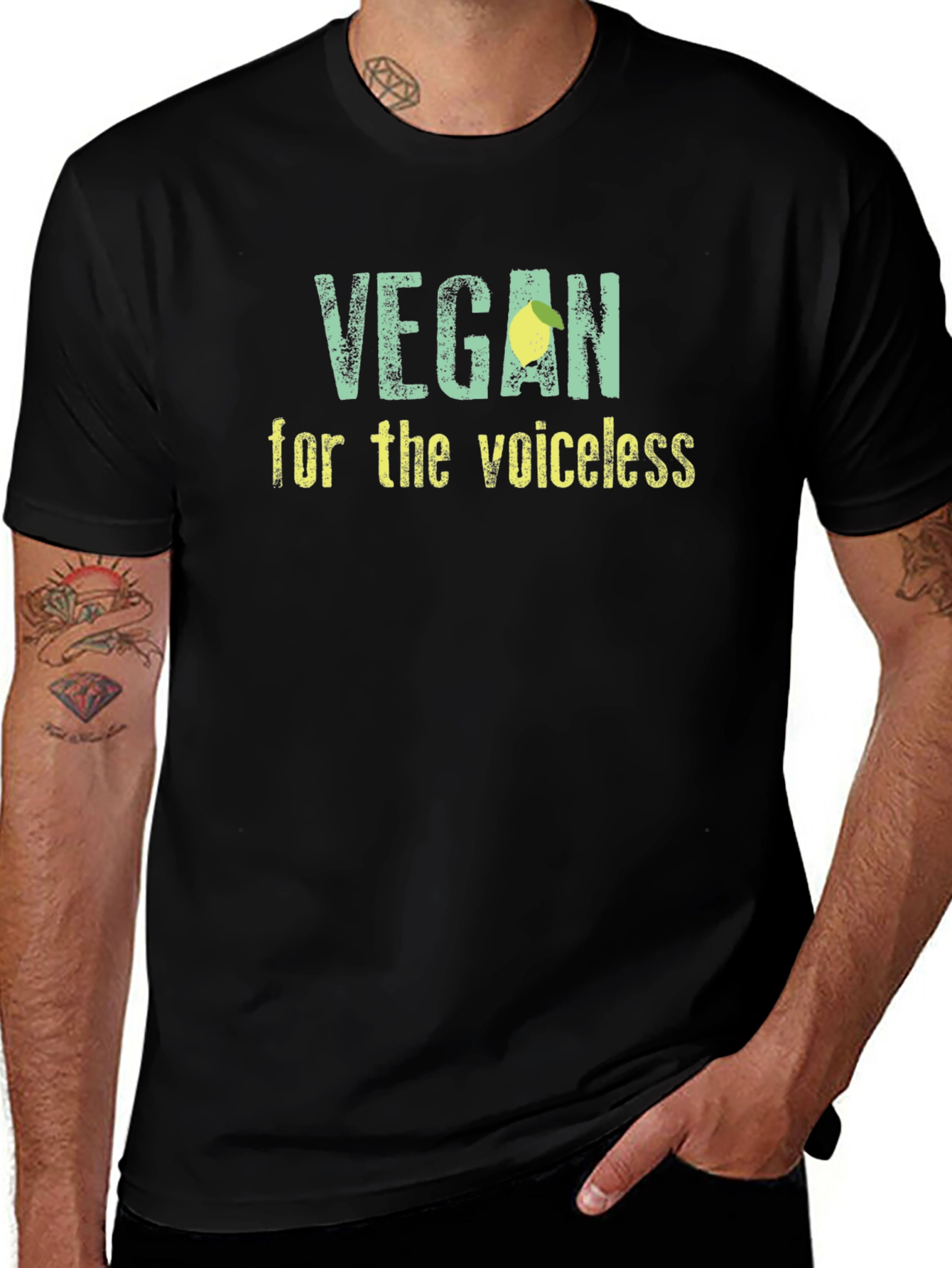 Vegan for the Voiceless Graphic Tee