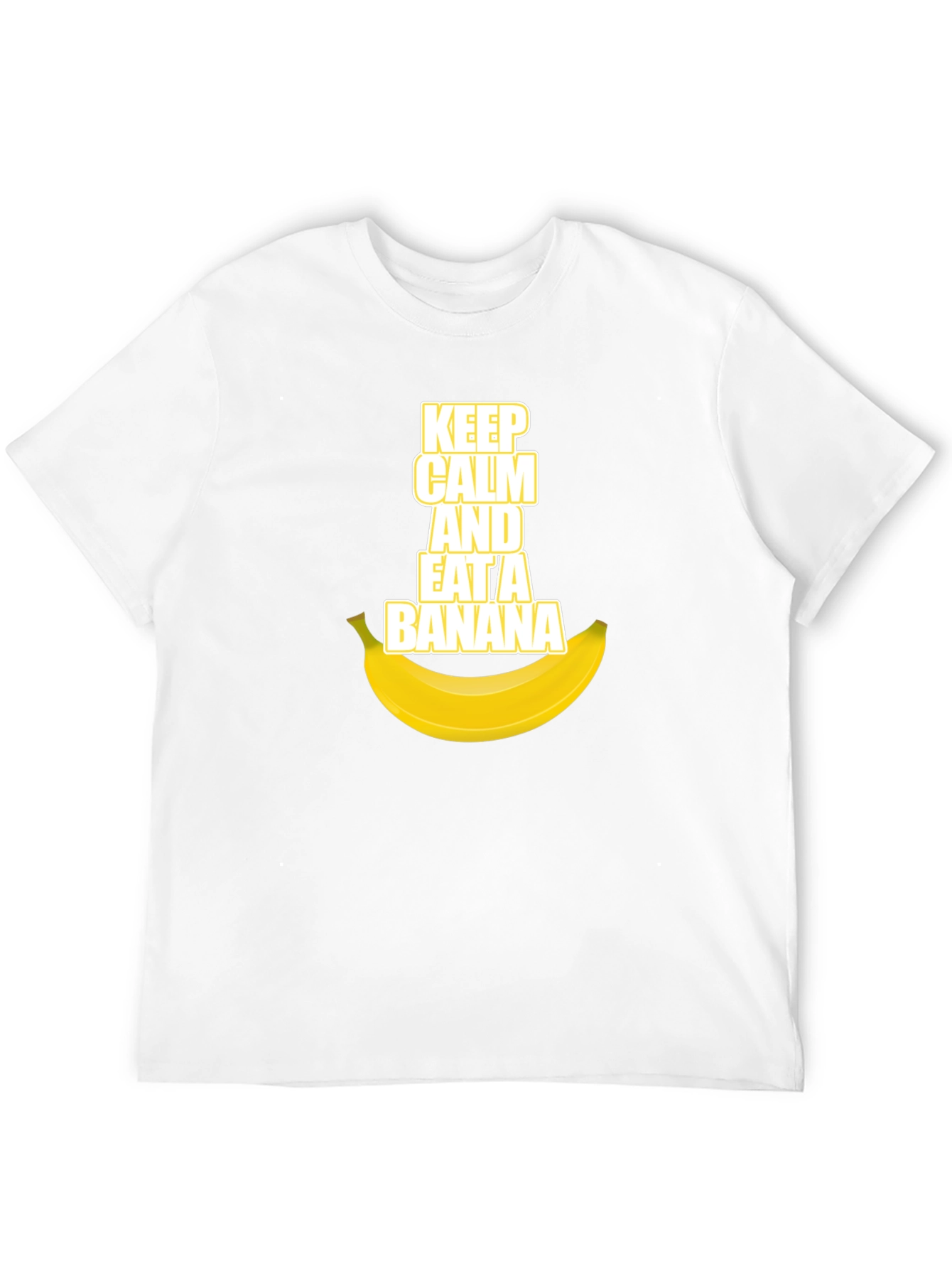 Keep Calm and Eat a Banana Graphic Tee