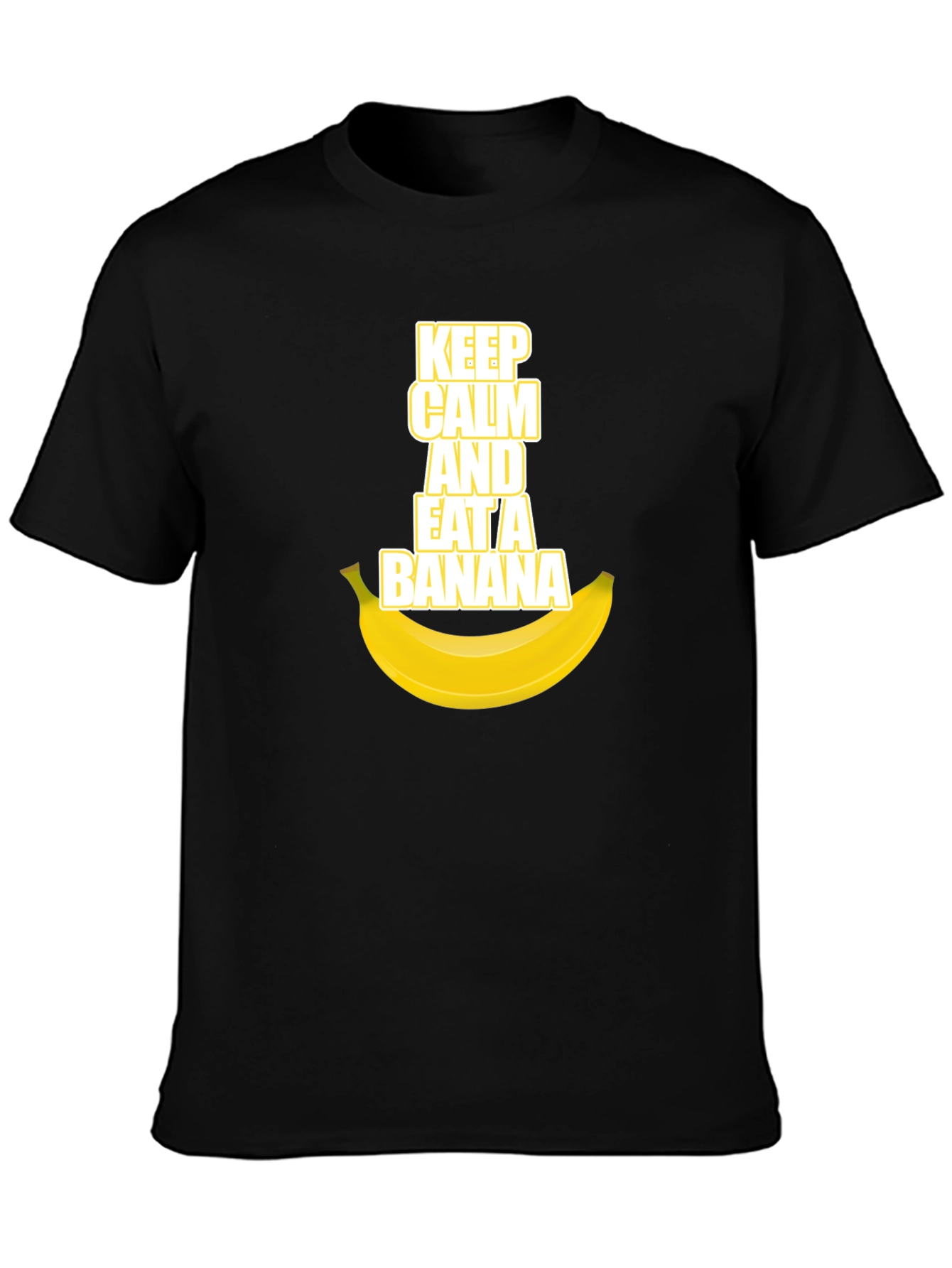Keep Calm and Eat a Banana Graphic Tee