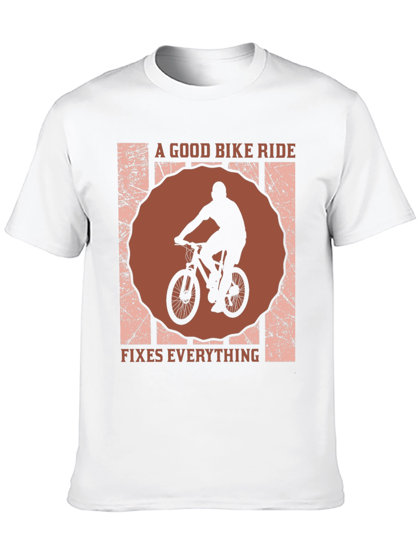 Bike Ride Fixes Everything Graphic Tee