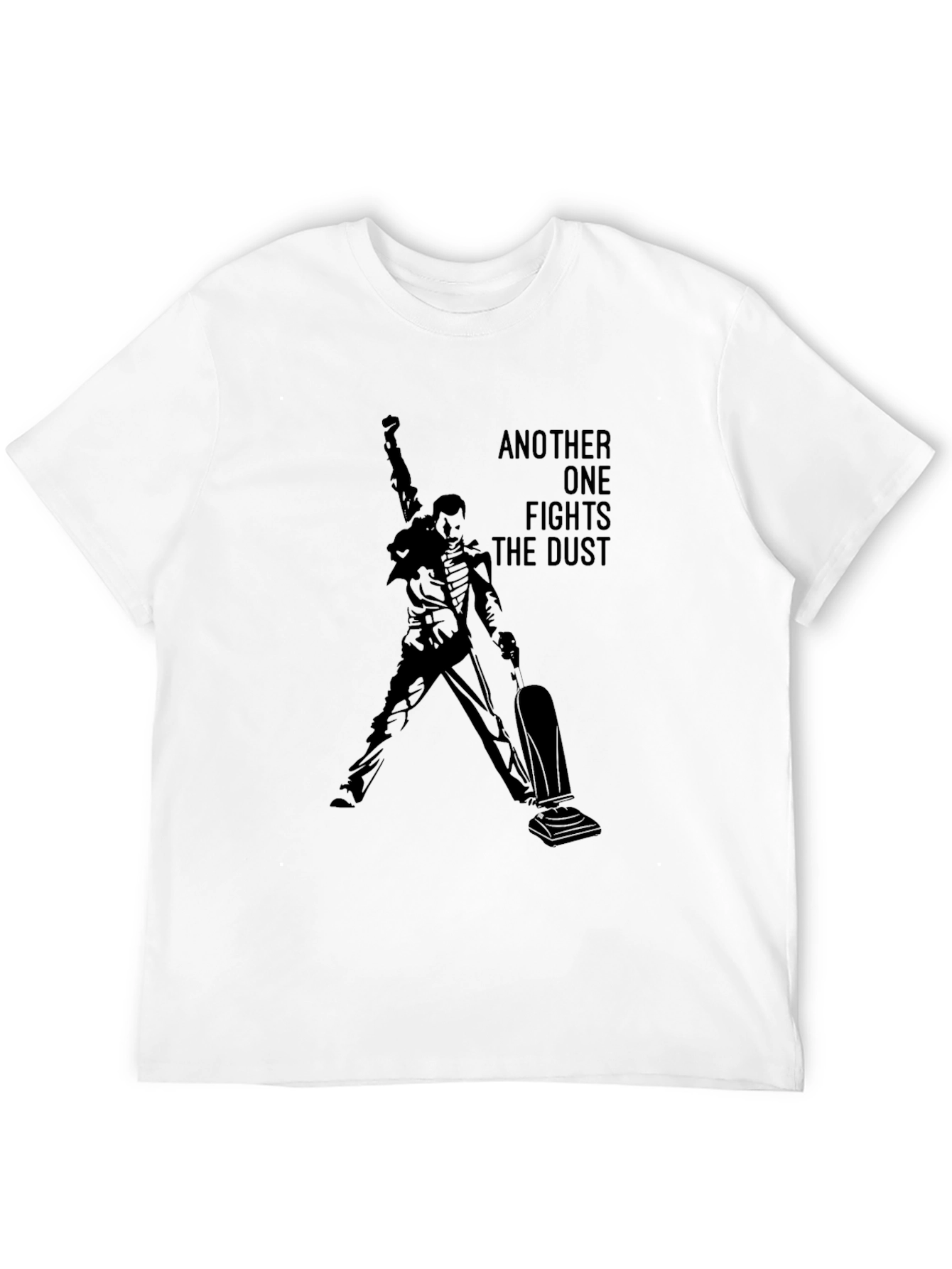 Another One Fights the Dust T-Shirt - Queen Parody