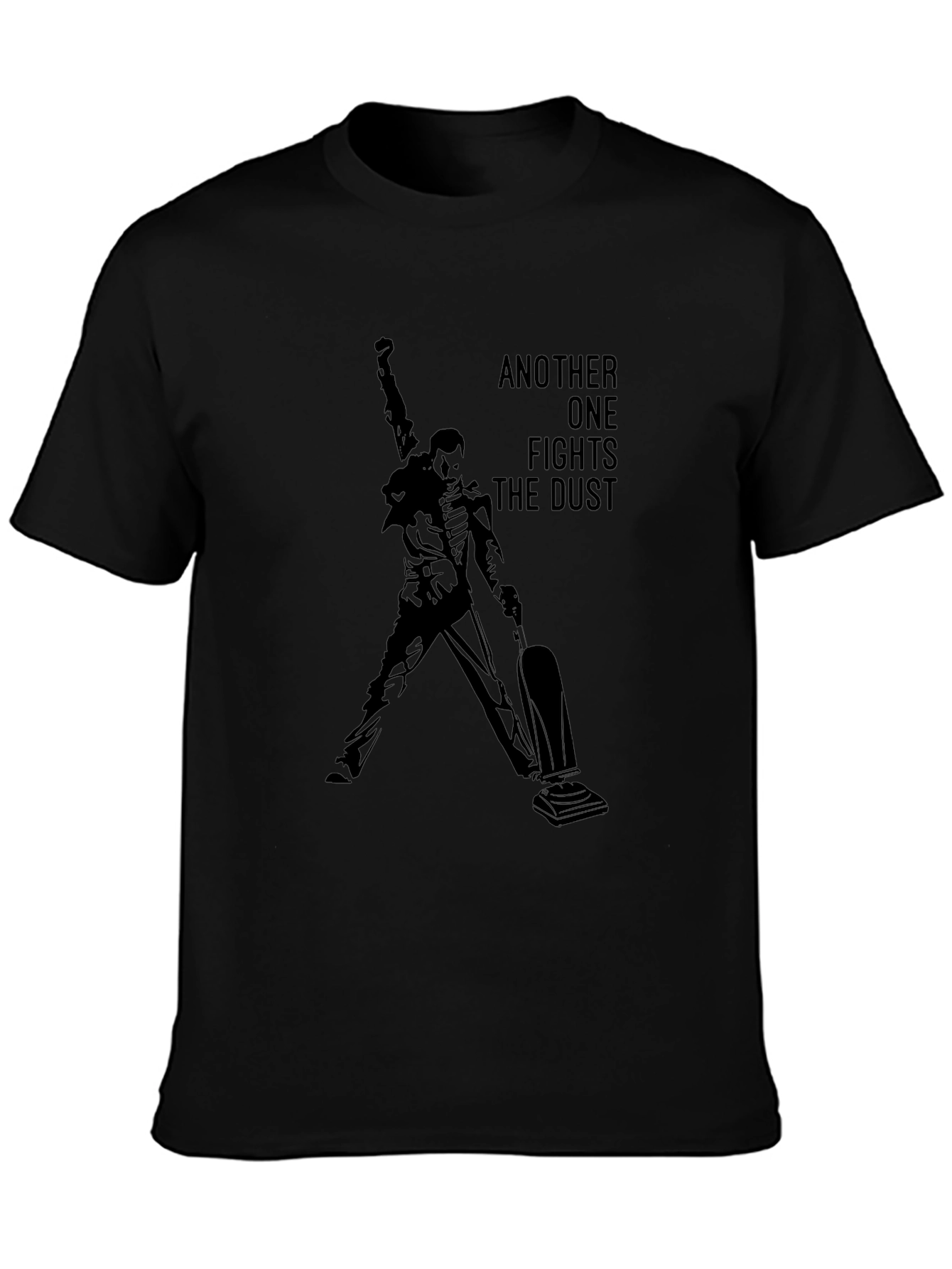 Another One Fights the Dust T-Shirt - Queen Parody