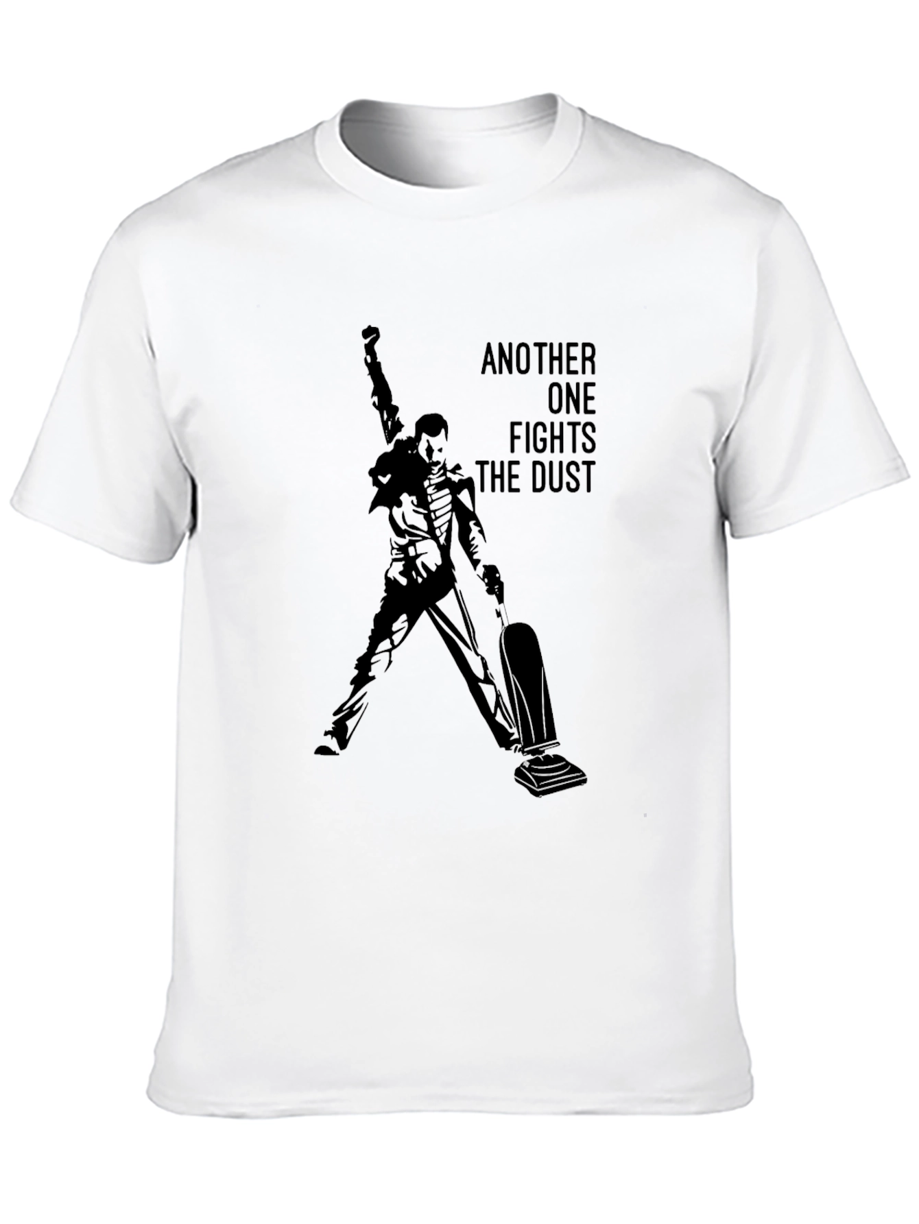 Another One Fights the Dust T-Shirt - Queen Parody