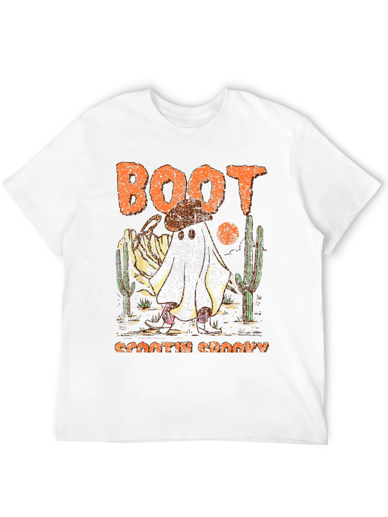 Boot Scootin Spooky Halloween T-Shirt