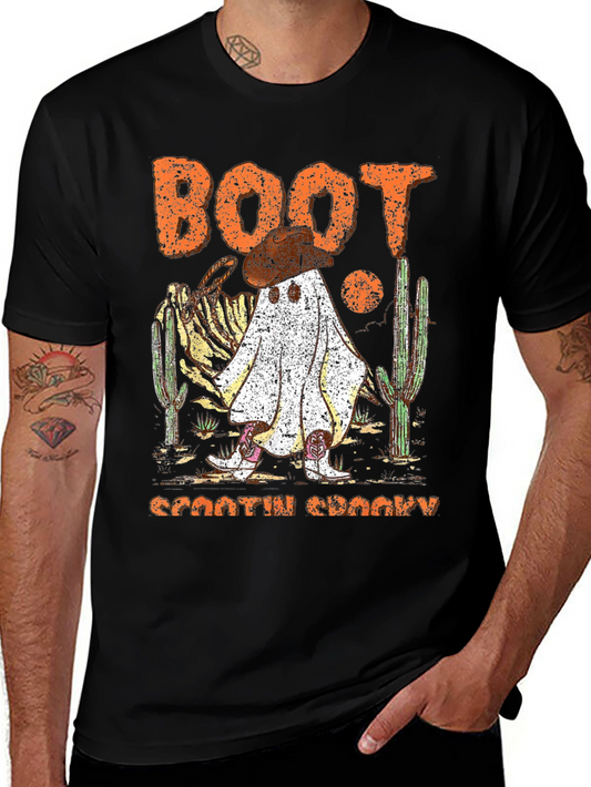 Boot Scootin Spooky Halloween T-Shirt