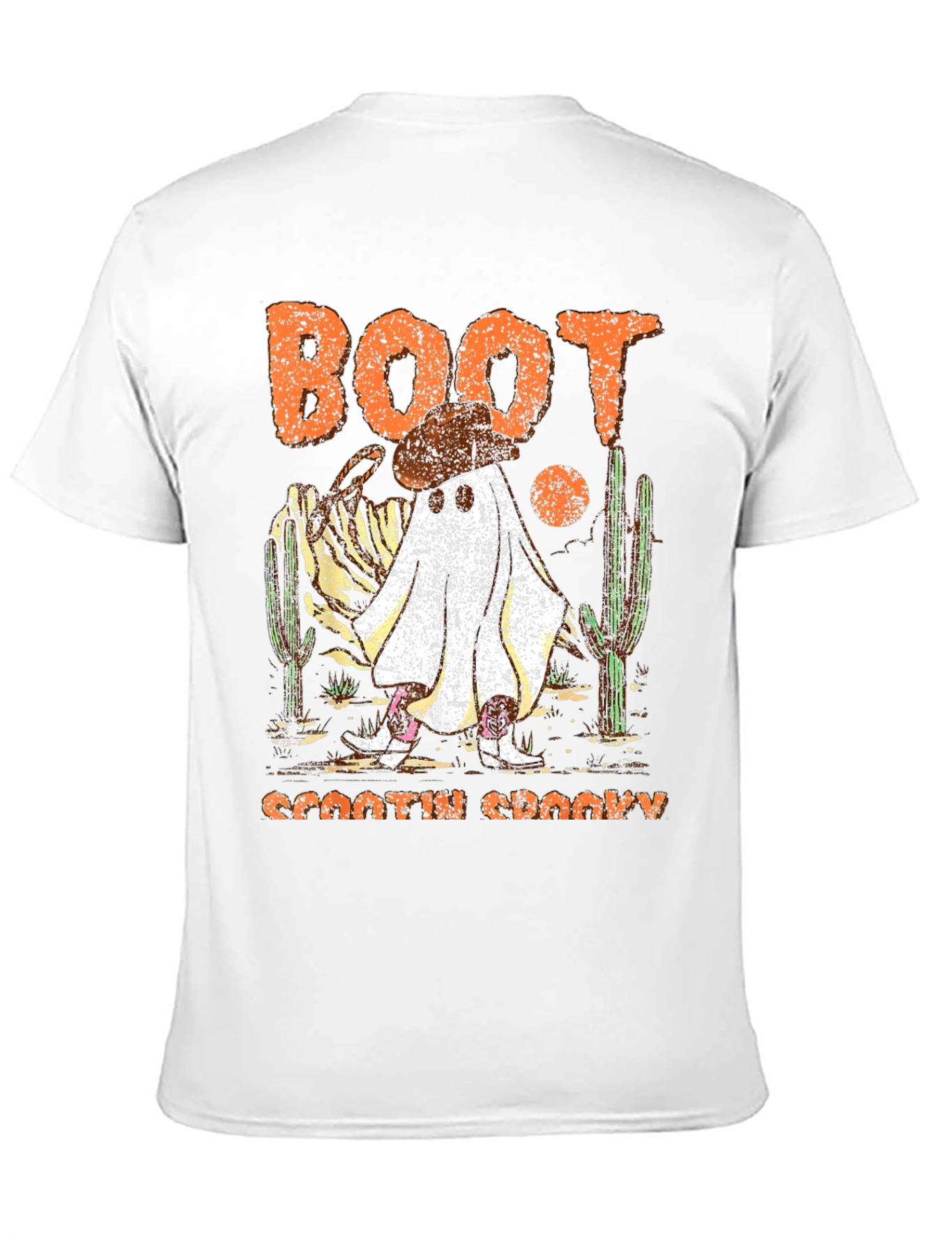 Boot Scootin Spooky Halloween T-Shirt