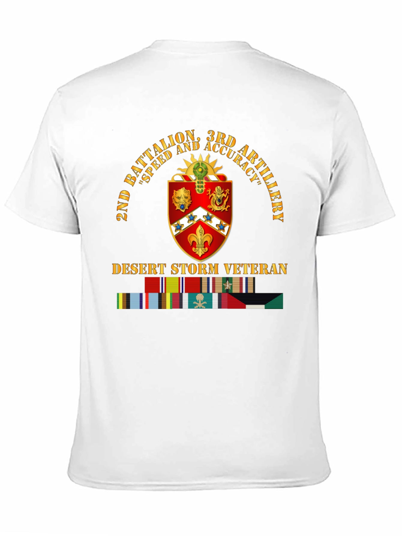 Desert Storm Veteran 2nd Battalion T-Shirt