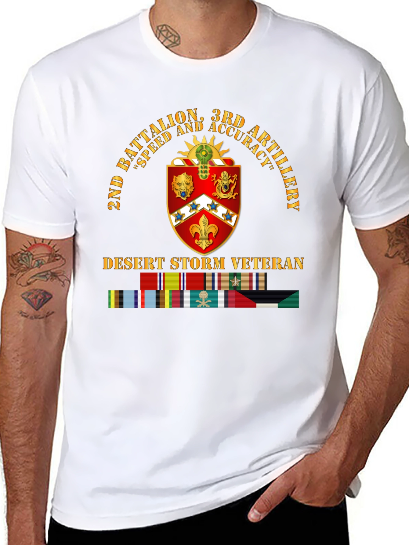 Desert Storm Veteran 2nd Battalion T-Shirt