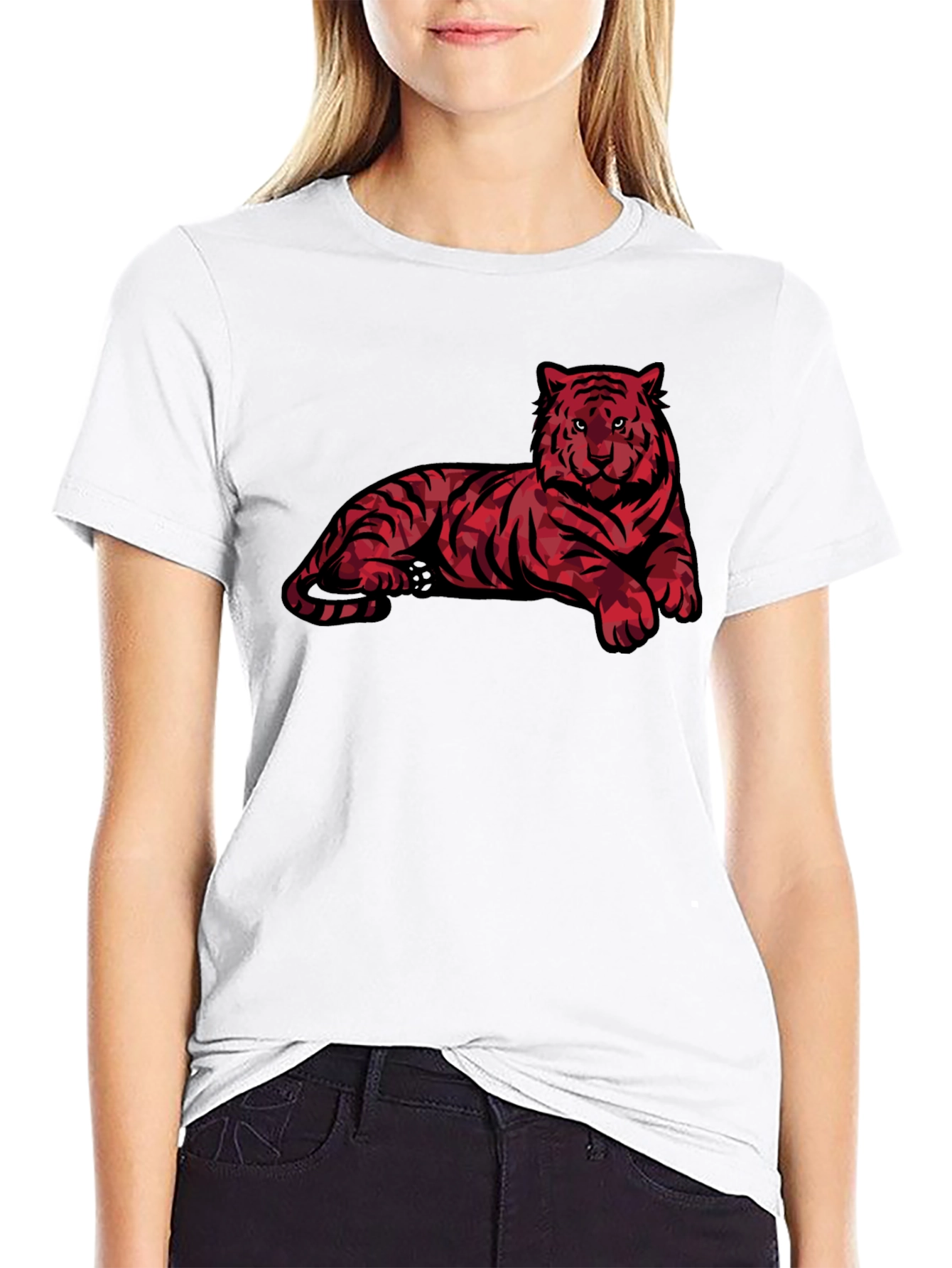 Crimson Tiger Graphic Tee