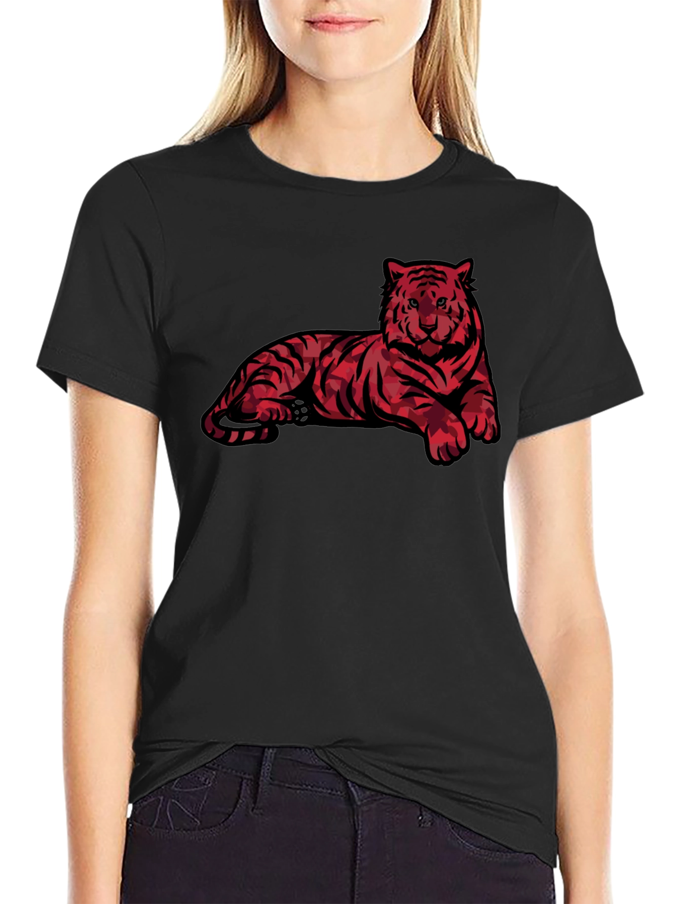 Crimson Tiger Graphic Tee