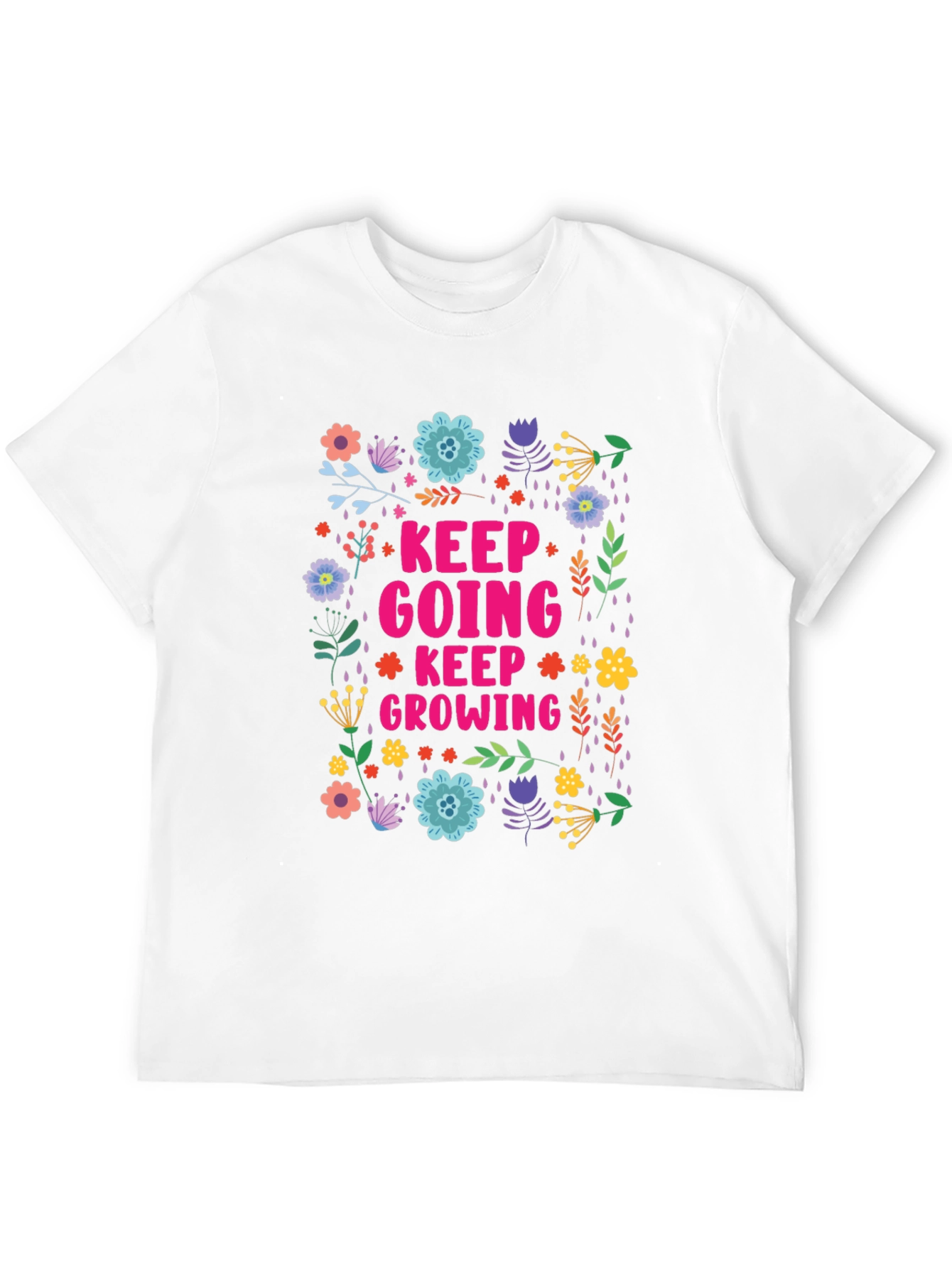 Keep Going Keep Growing Graphic Tee