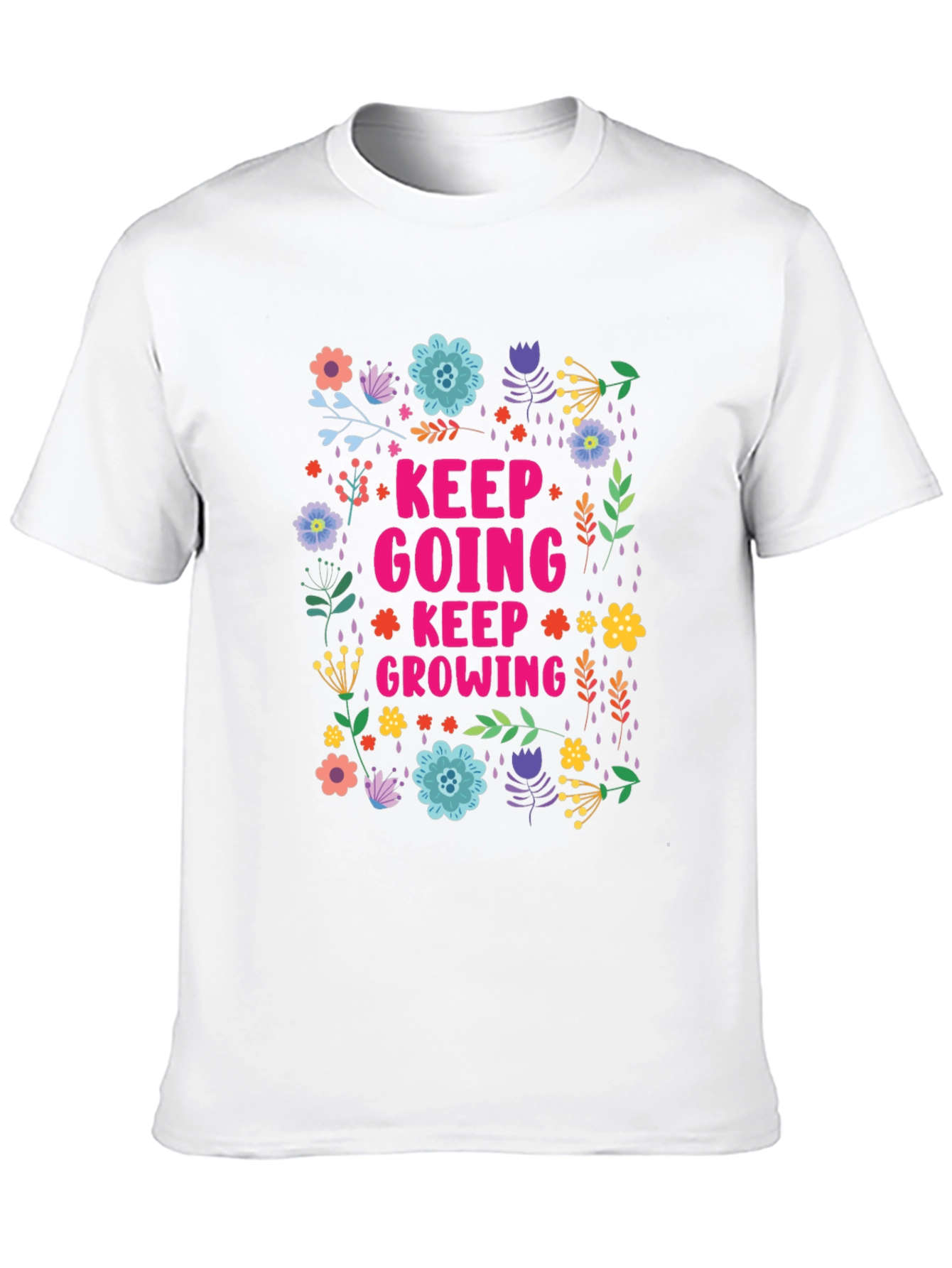 Keep Going Keep Growing Graphic Tee