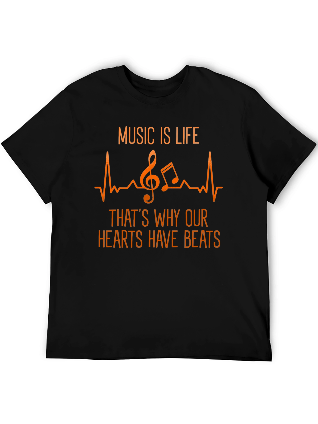 Music is Life Graphic Tee