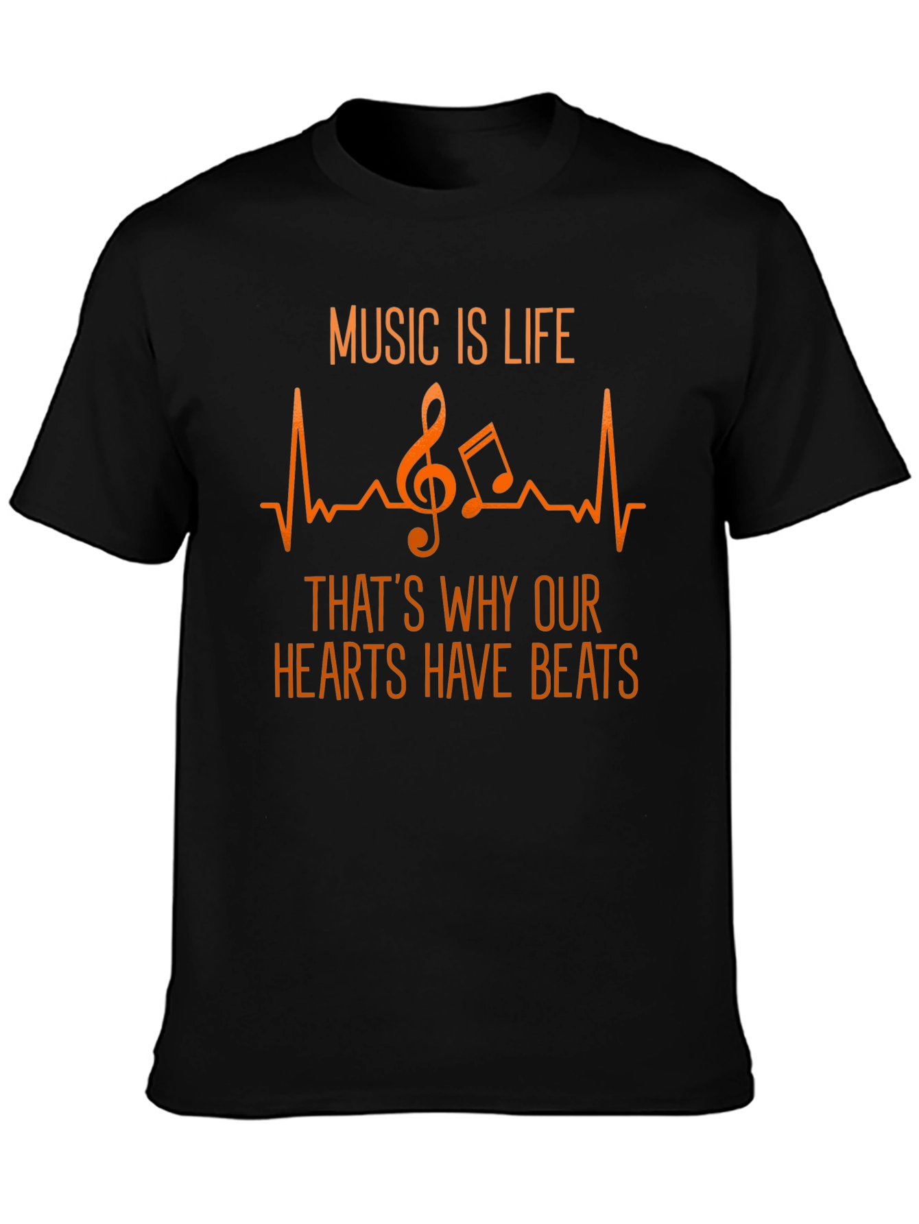 Music is Life Graphic Tee