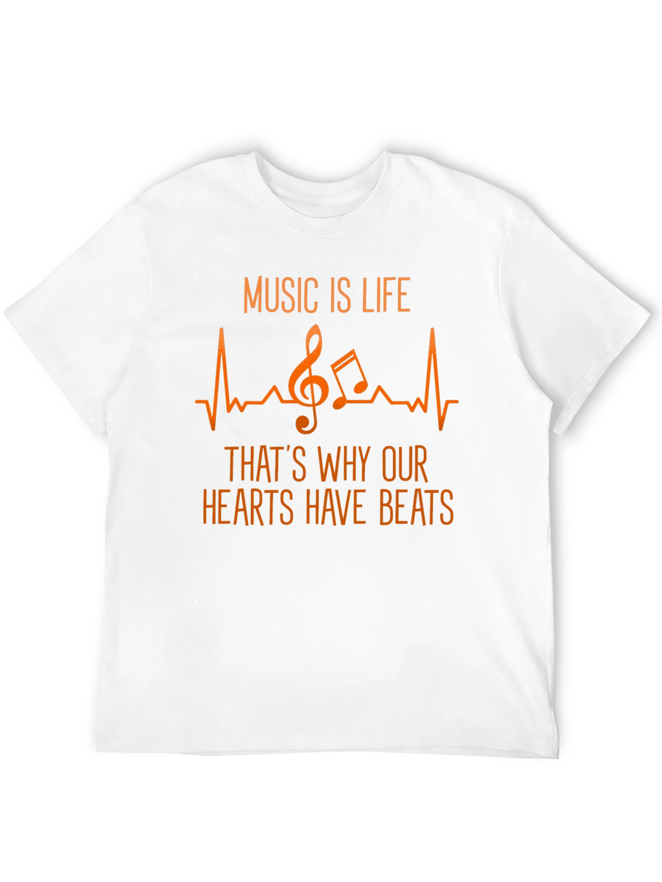 Music is Life Graphic Tee