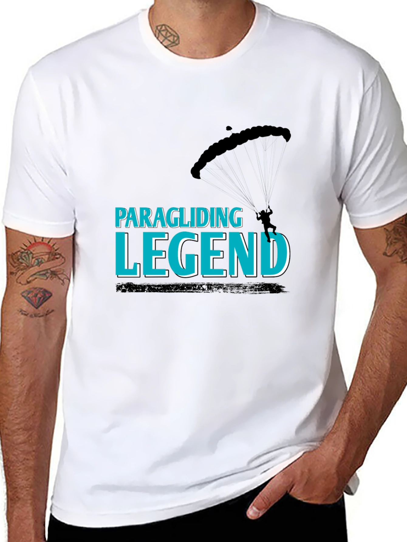 Paragliding Legend T-Shirt - Skydiving Tee