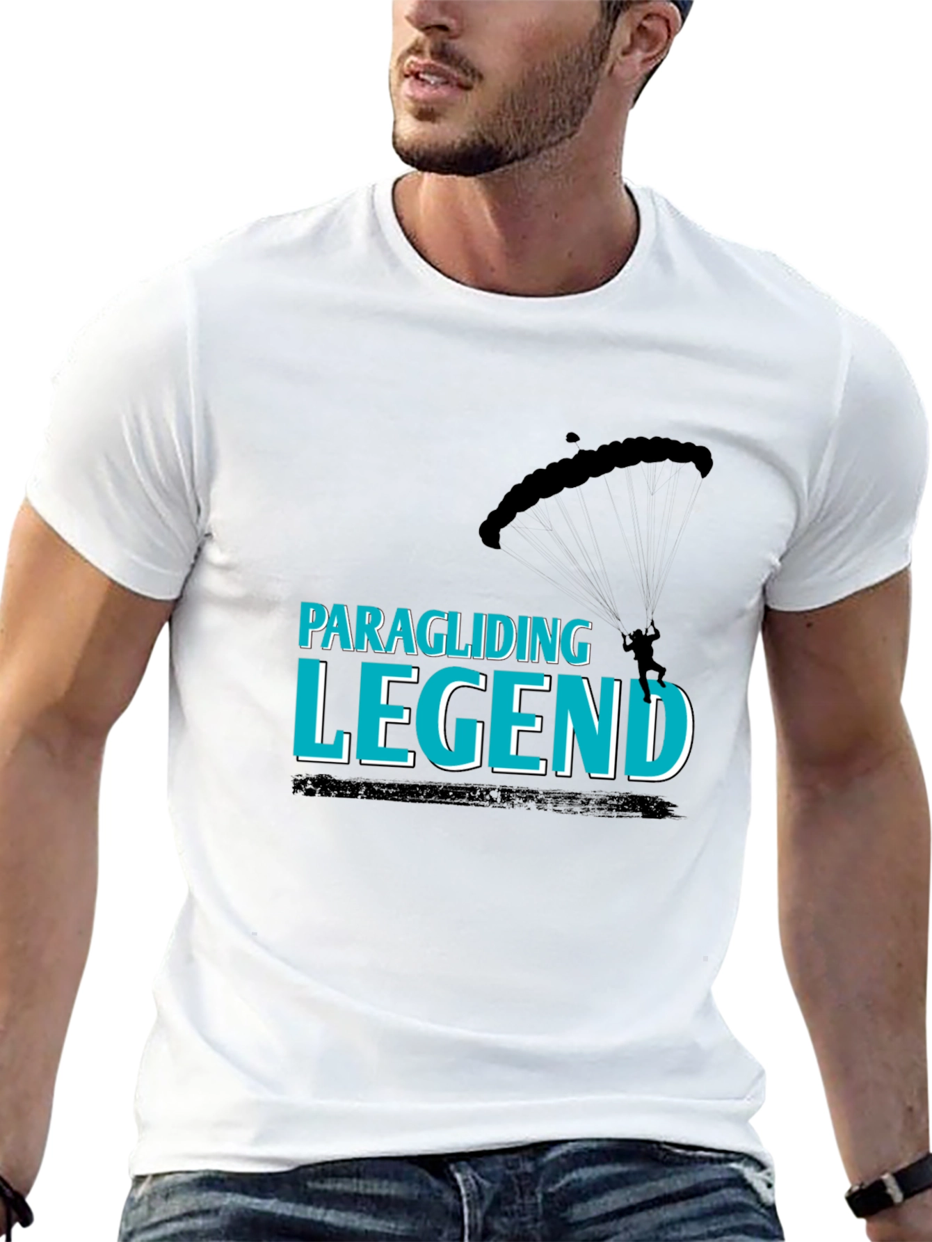 Paragliding Legend T-Shirt - Skydiving Tee