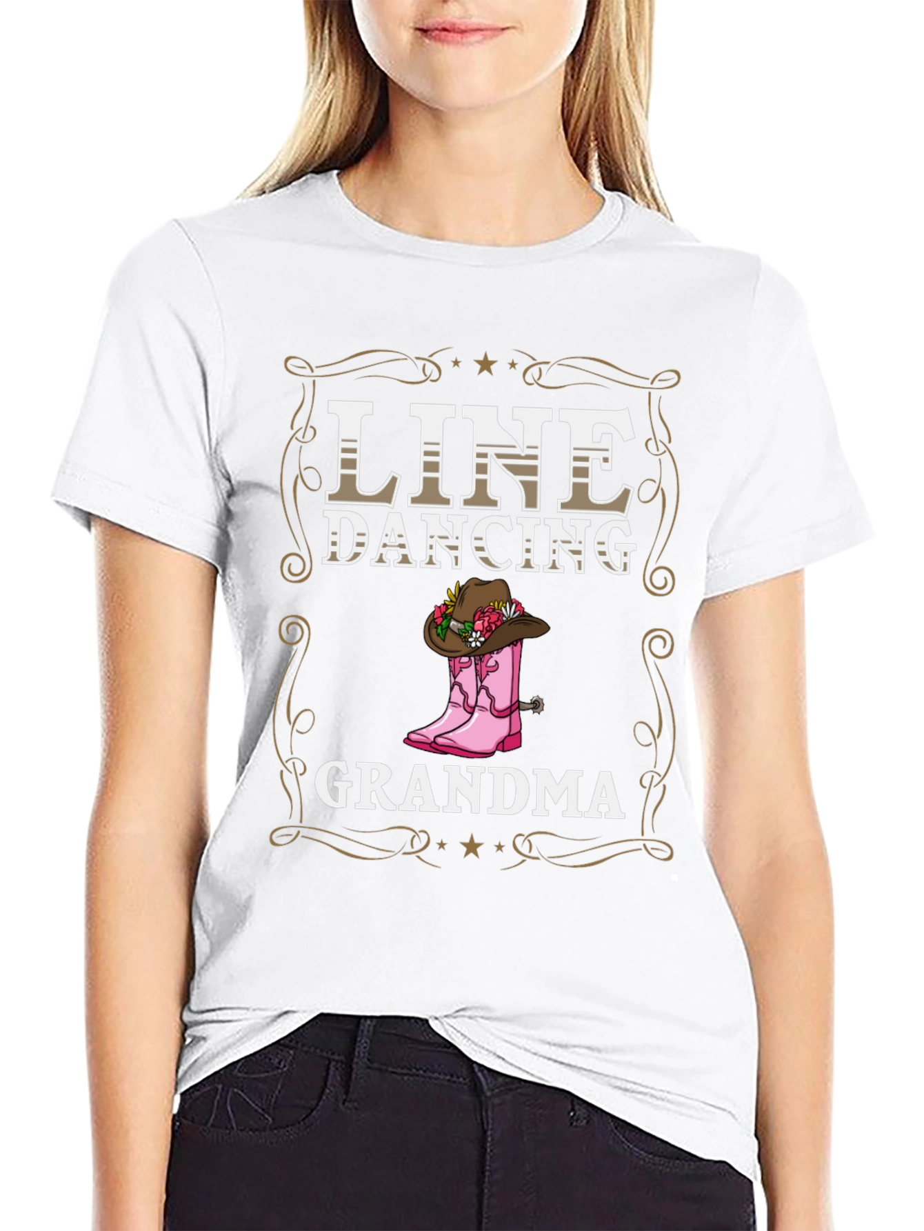 Line Dancing Grandma T-Shirt