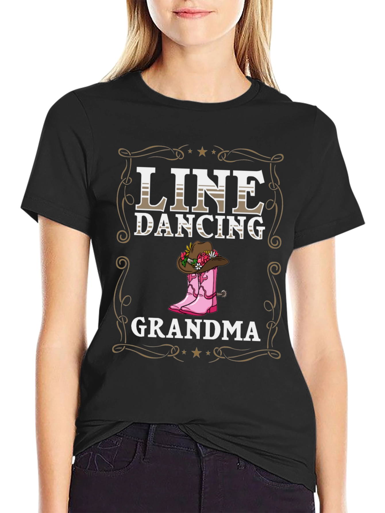Line Dancing Grandma T-Shirt