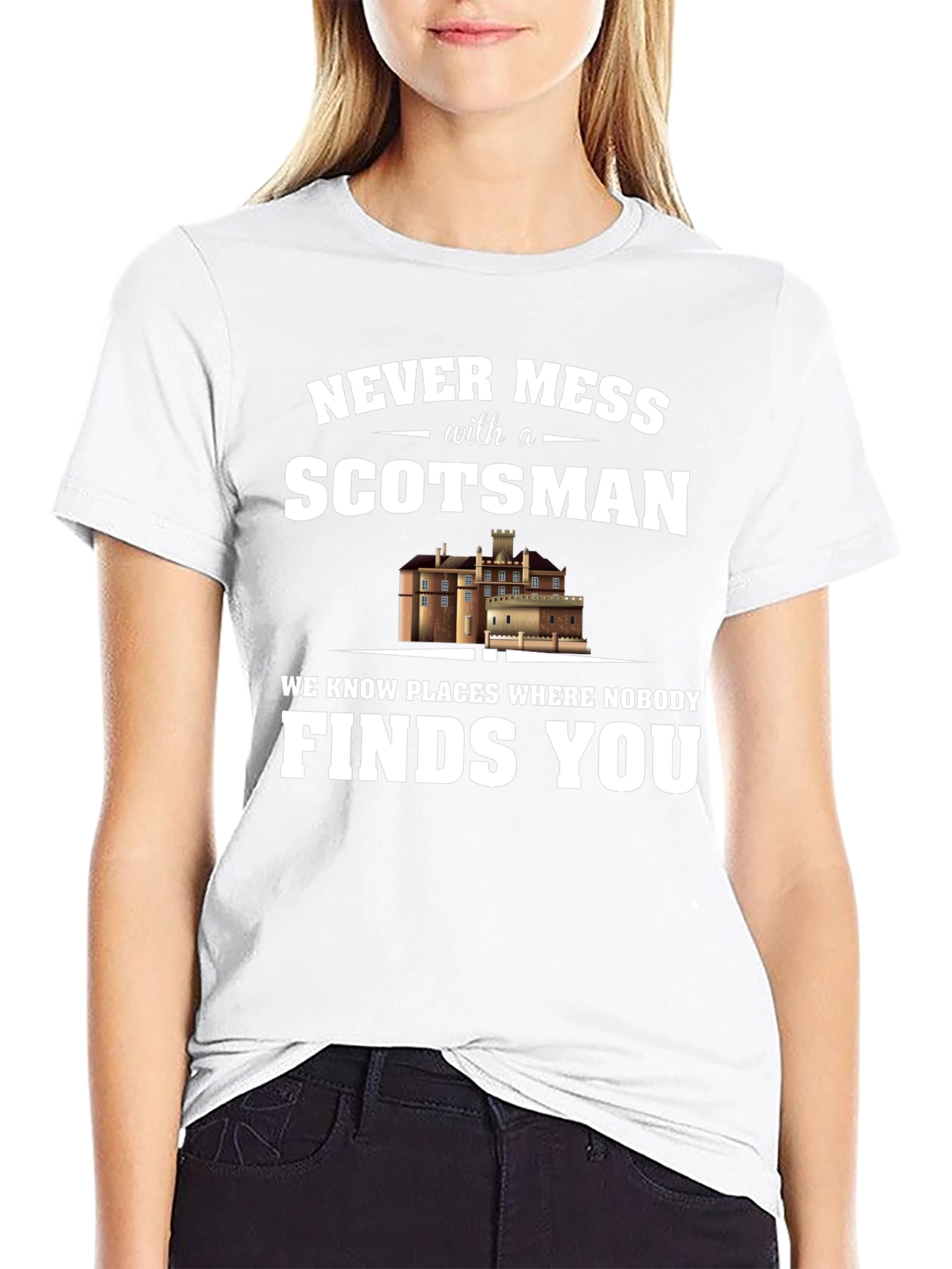 Never Mess with a Scotsman Graphic Tee
