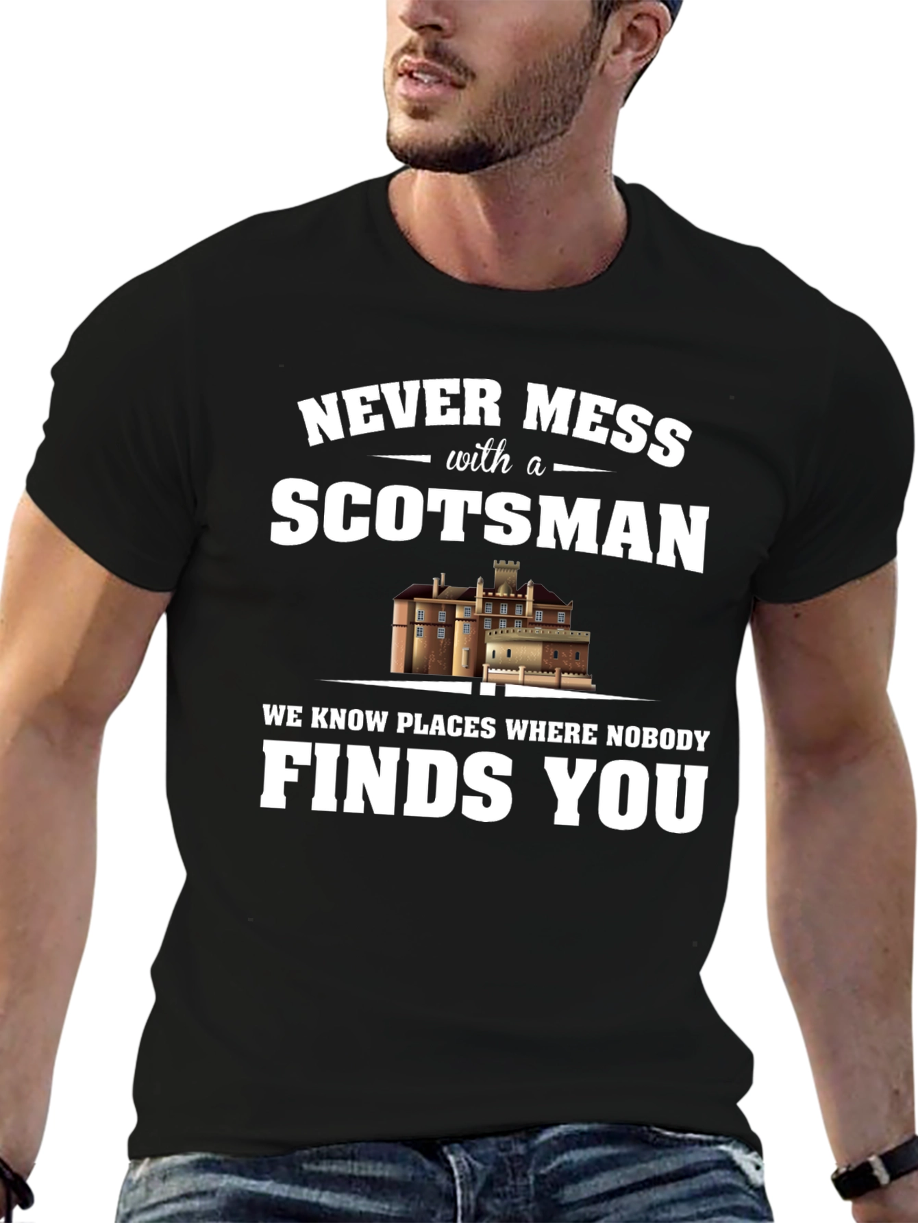 Never Mess with a Scotsman Graphic Tee