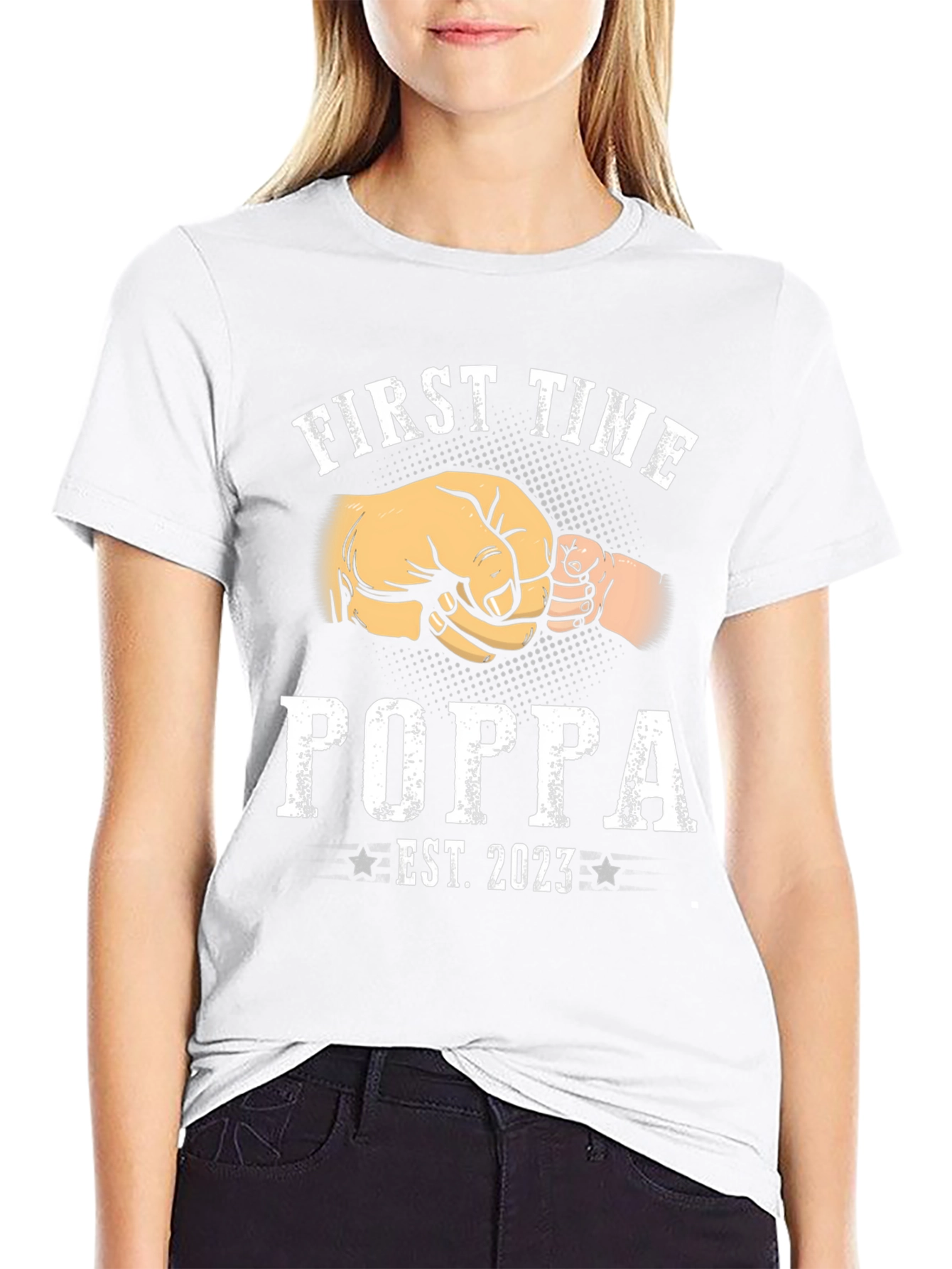 First Time Poppa 2023 T-Shirt