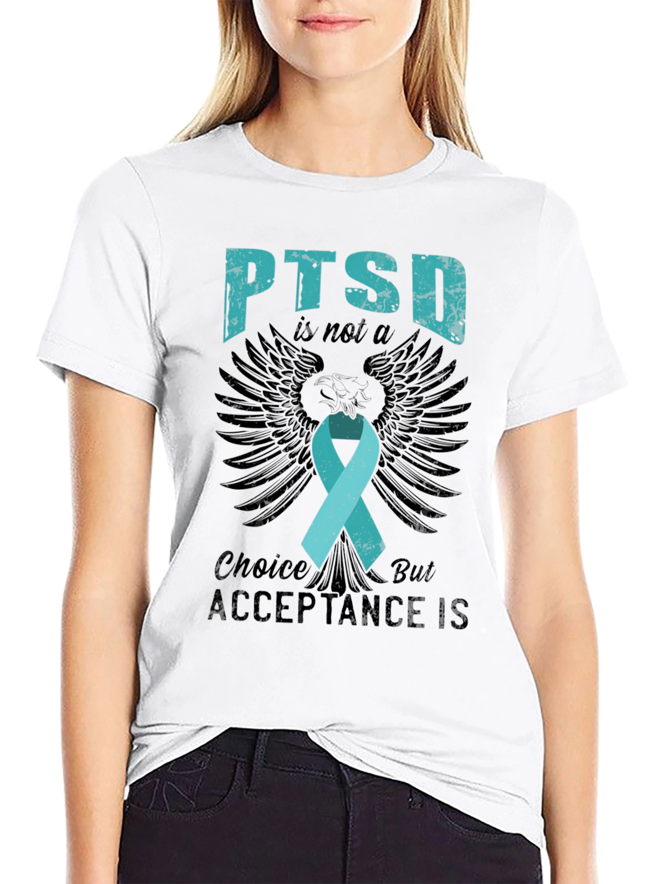 PTSD Awareness T-Shirt - Acceptance Design