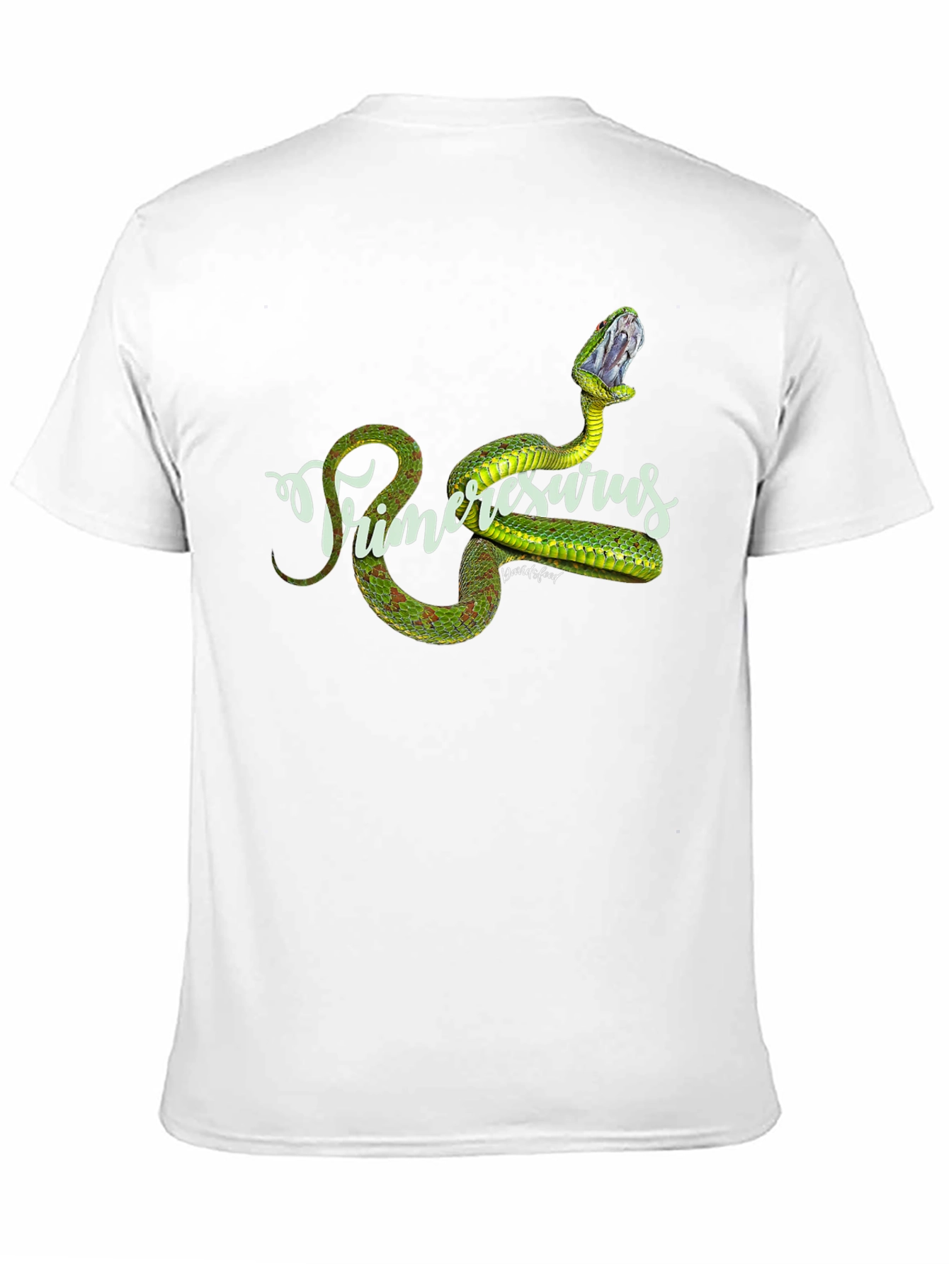 Primeresurus Snake Graphic Black T-Shirt