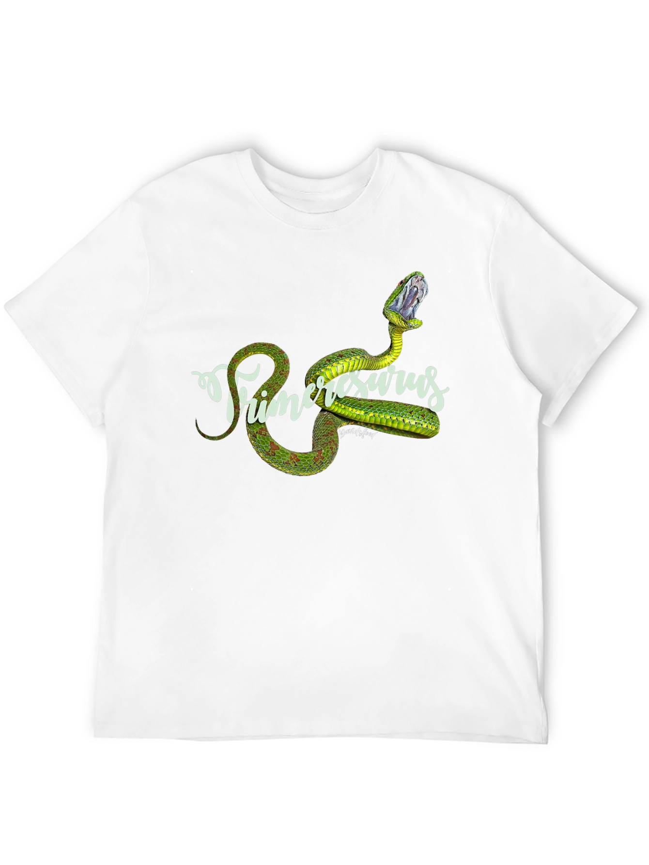 Primeresurus Snake Graphic Black T-Shirt