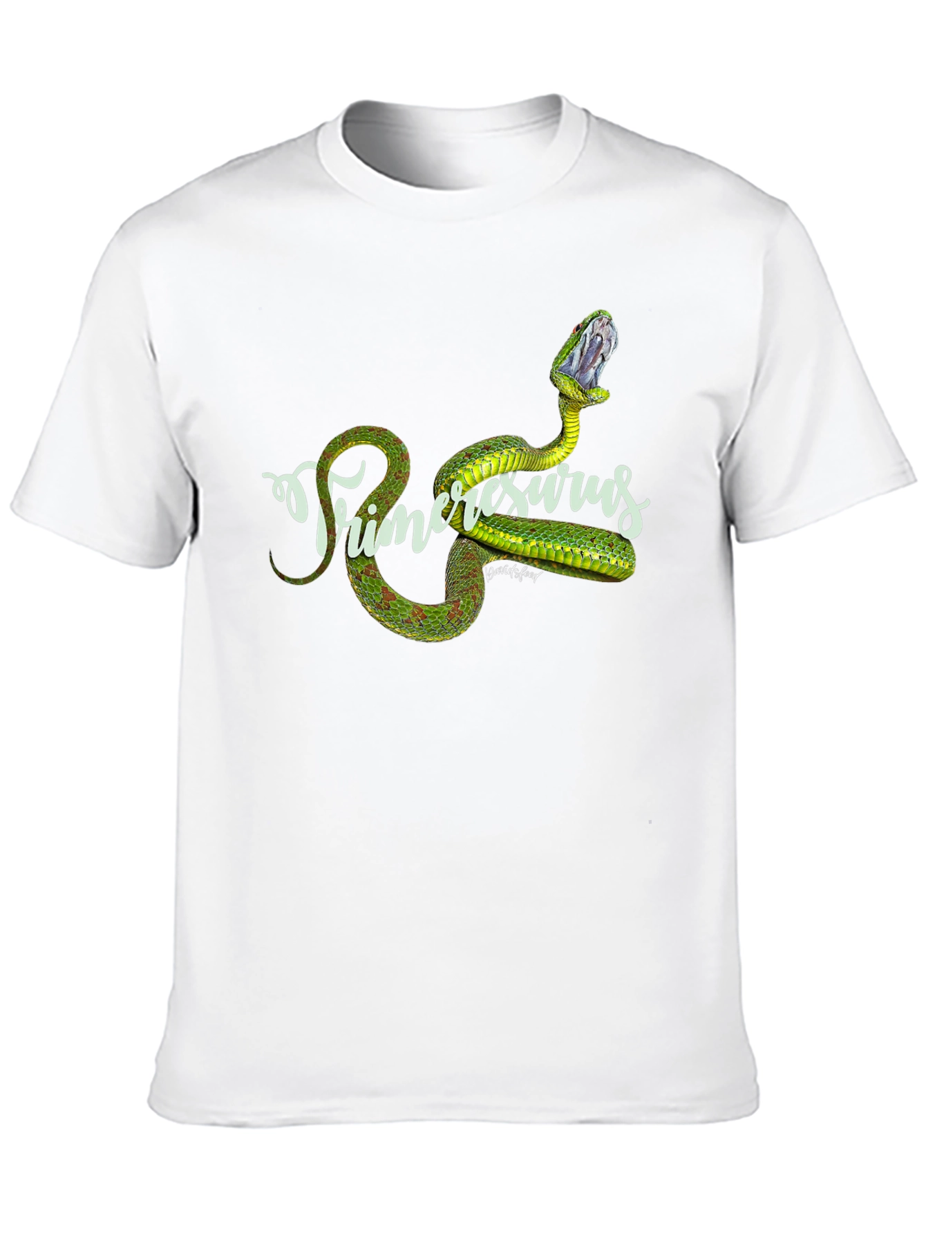 Primeresurus Snake Graphic Black T-Shirt