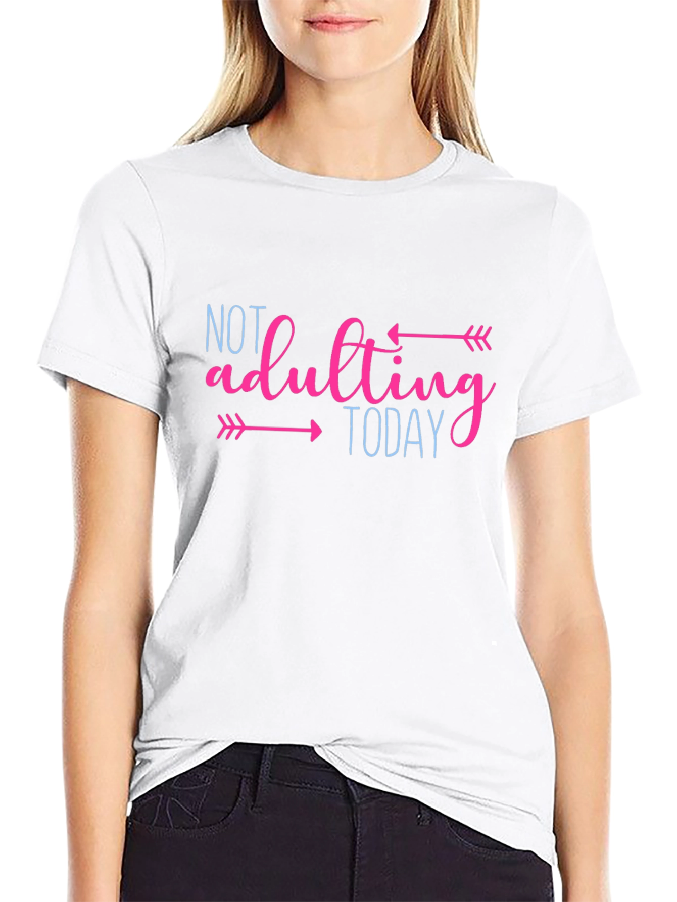 Not Adulting Today Graphic T-Shirt