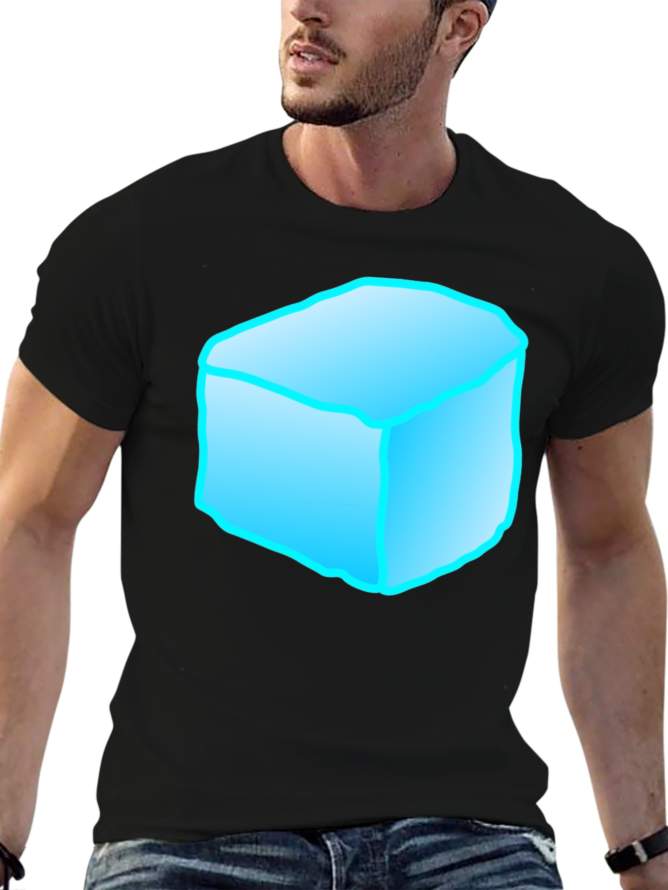 Ice Cube Graphic Black T-Shirt