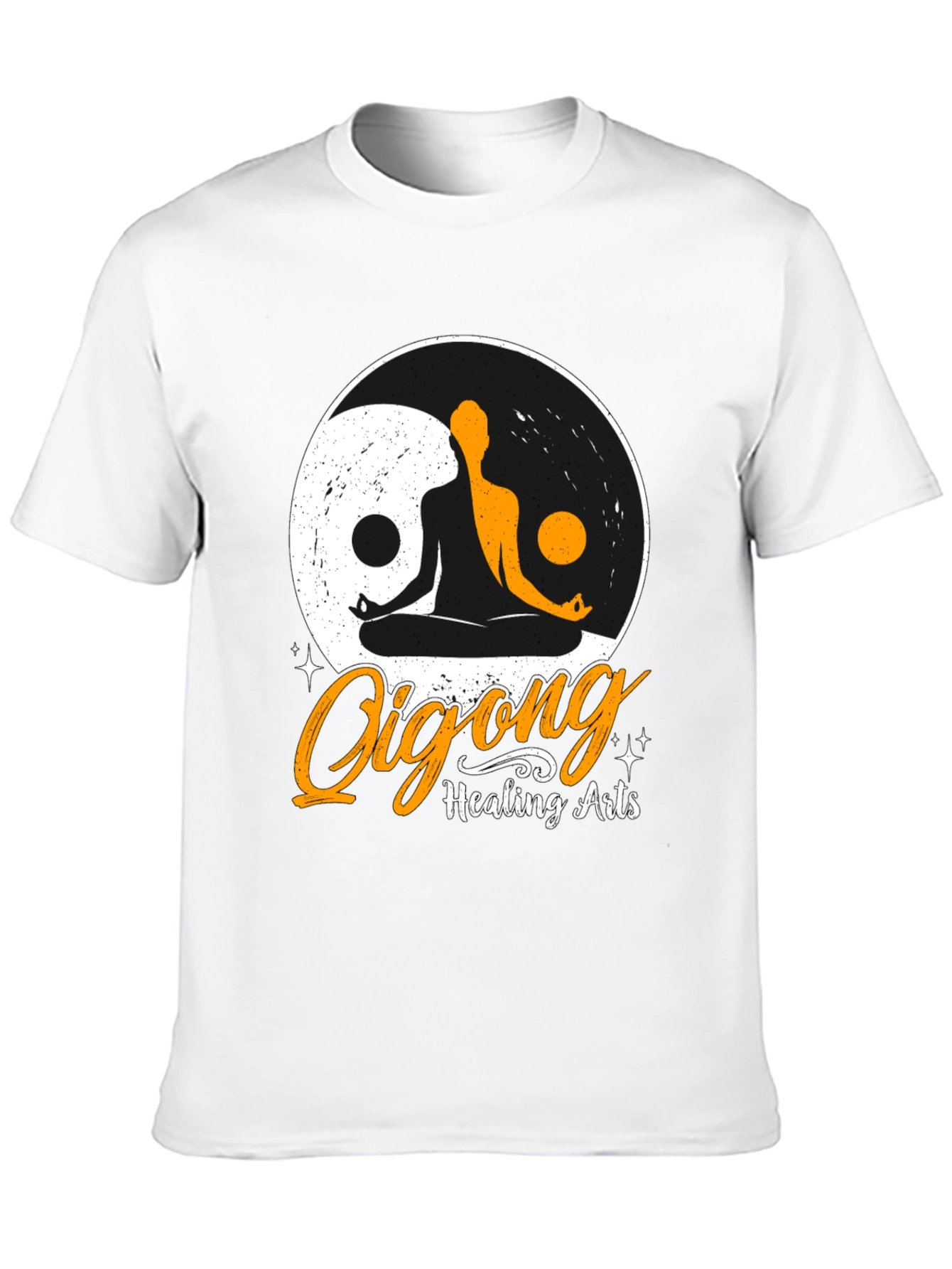 Qigong Healing Arts Yin Yang Graphic T-Shirt