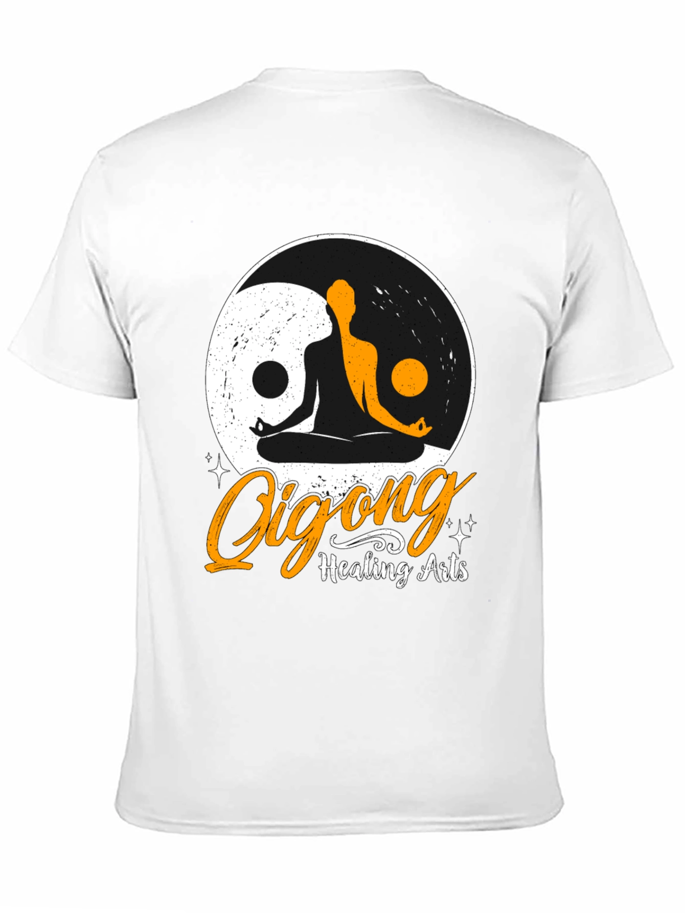 Qigong Healing Arts Yin Yang Graphic T-Shirt
