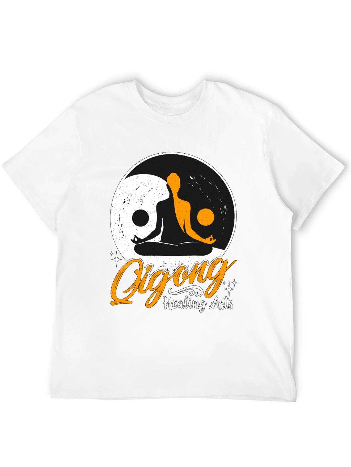 Qigong Healing Arts Yin Yang Graphic T-Shirt