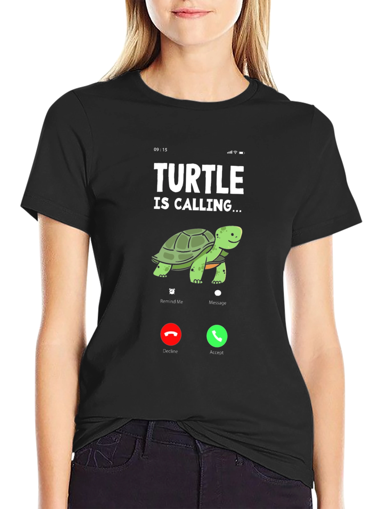 Turtle Is Calling T-Shirt - Funny Animal Lover Tee